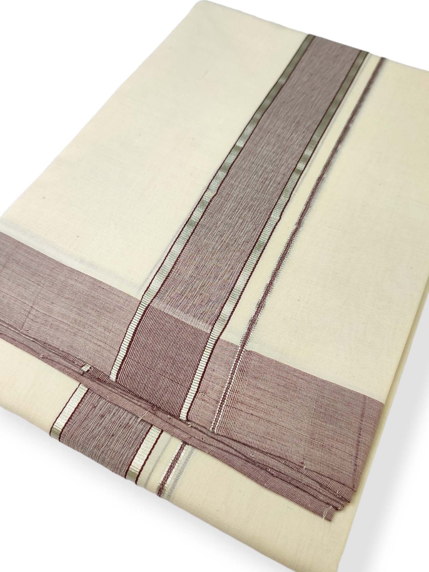 Kerala Premium Balaramapuram Handloom Dhoti/Mundu for Men