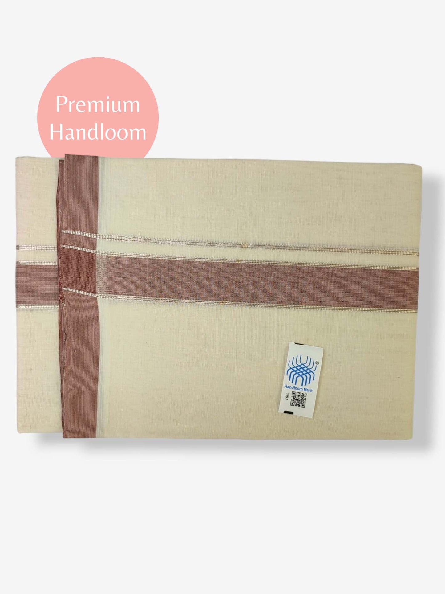 Kerala Premium Balaramapuram Handloom Dhoti/Mundu for Men
