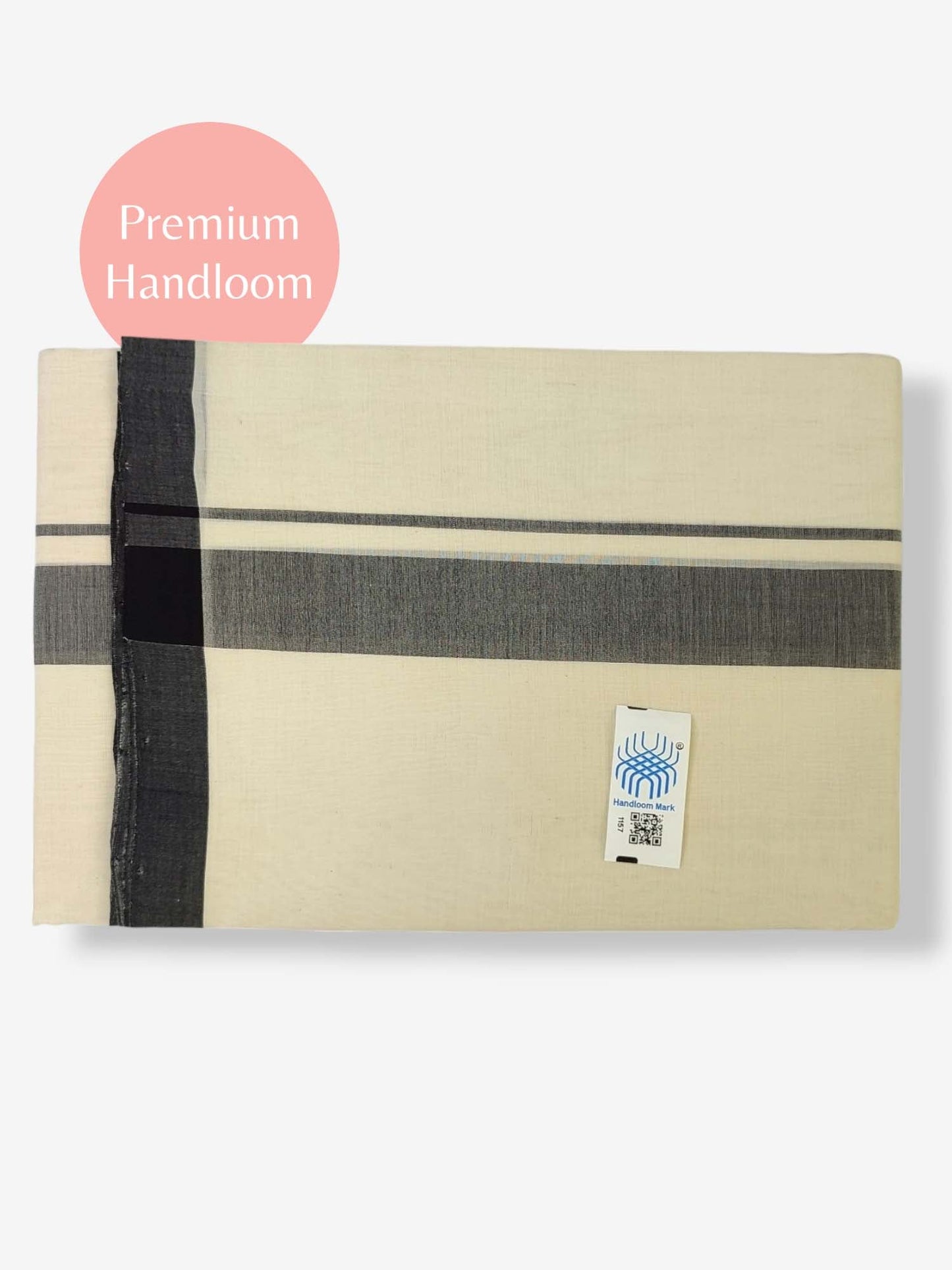 Kerala Premium Balaramapuram Handloom Dhoti/Mundu for Men