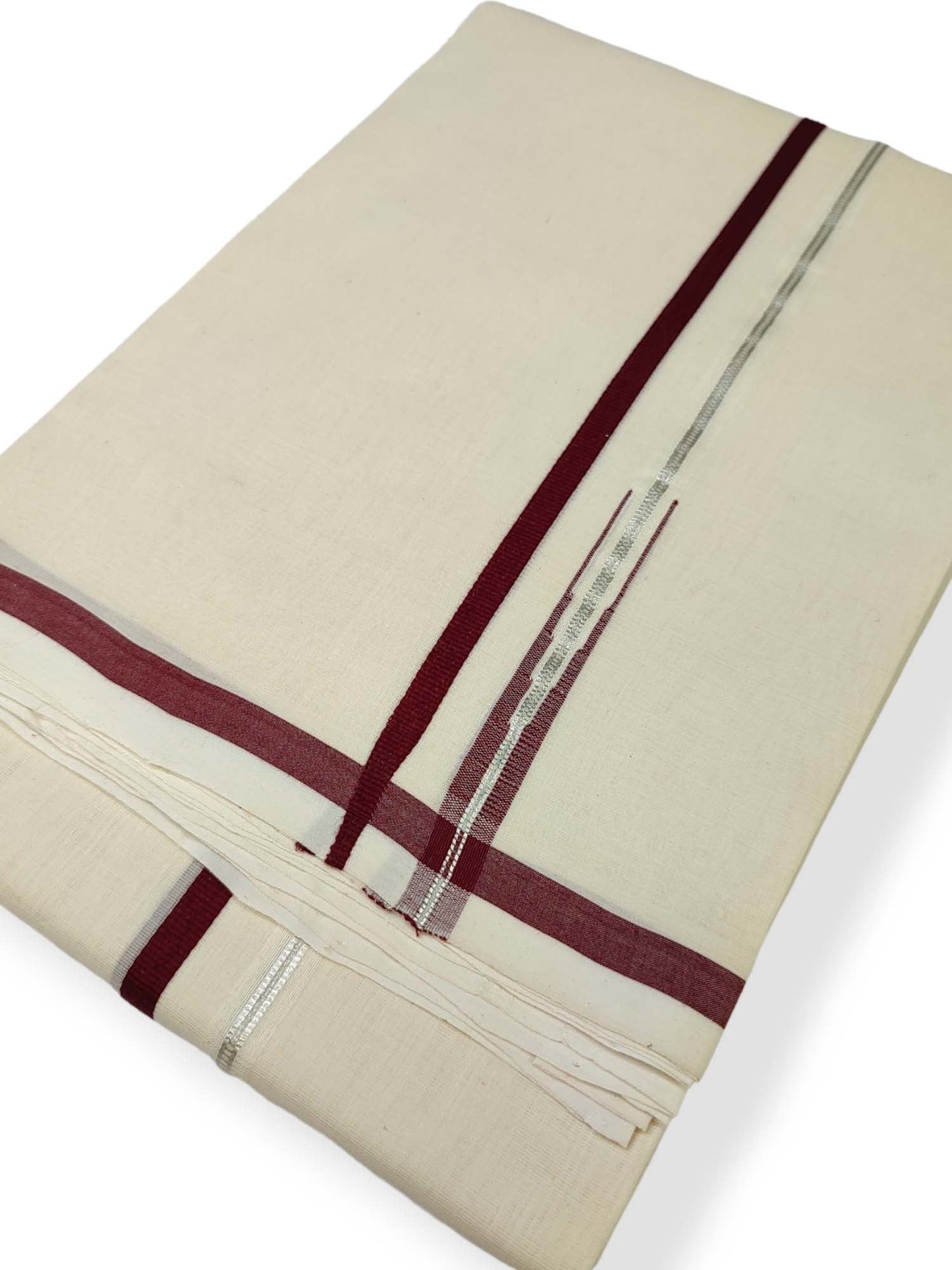 Kerala Premium Balaramapuram Handloom Dhoti/Mundu for Men