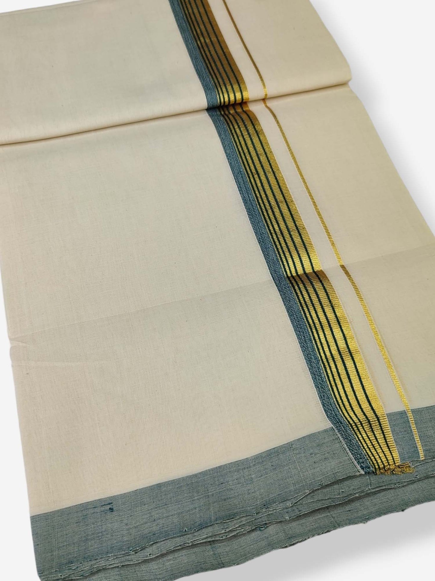 Kerala Premium Balaramapuram Handloom Dhoti/Mundu for Men