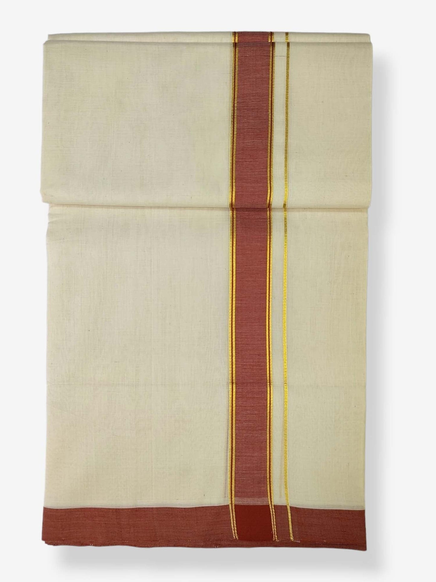 Kerala Premium Balaramapuram Handloom Dhoti/Mundu for Men