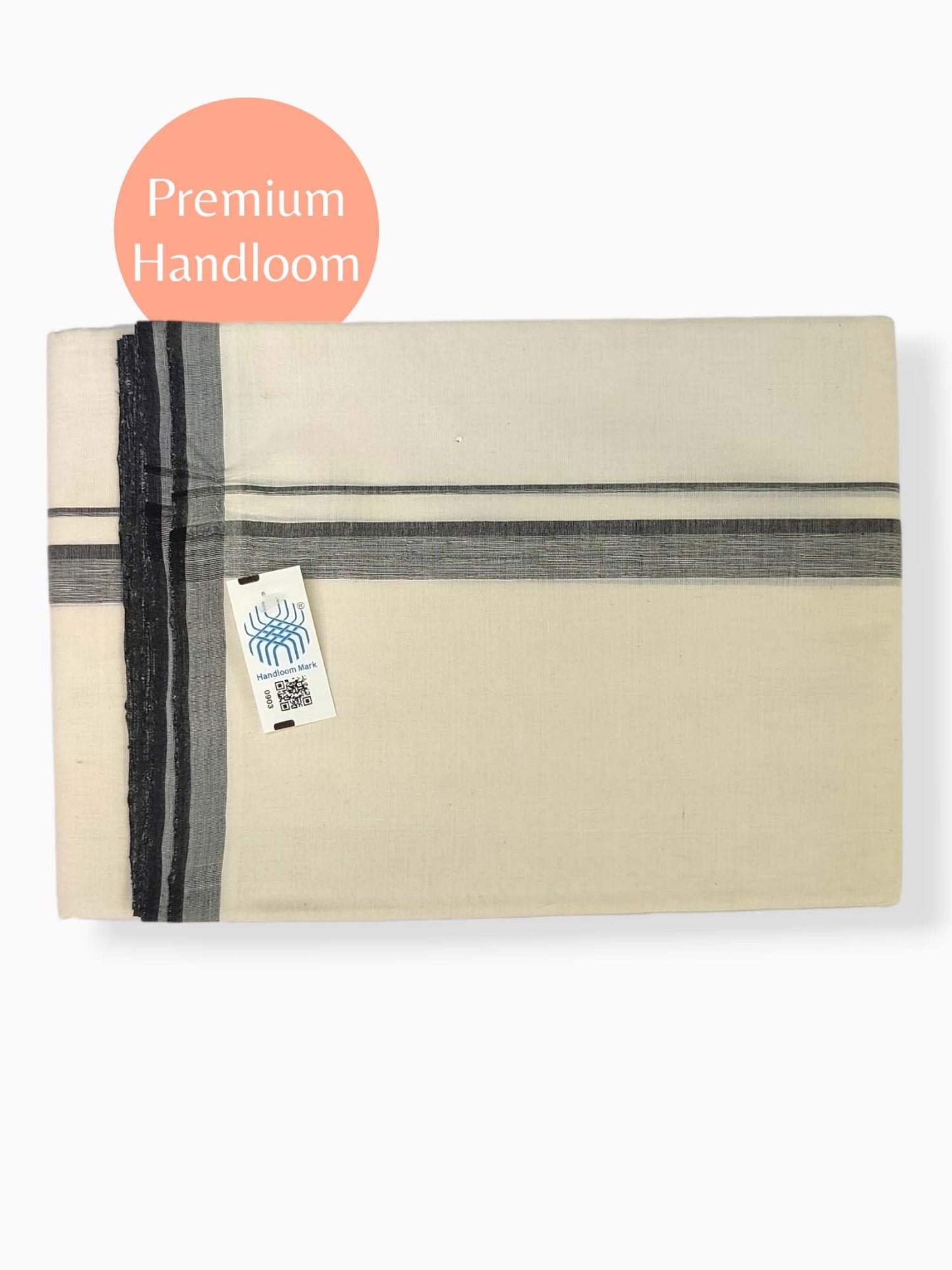 Kerala Premium Balaramapuram Handloom Dhoti/Mundu for Men