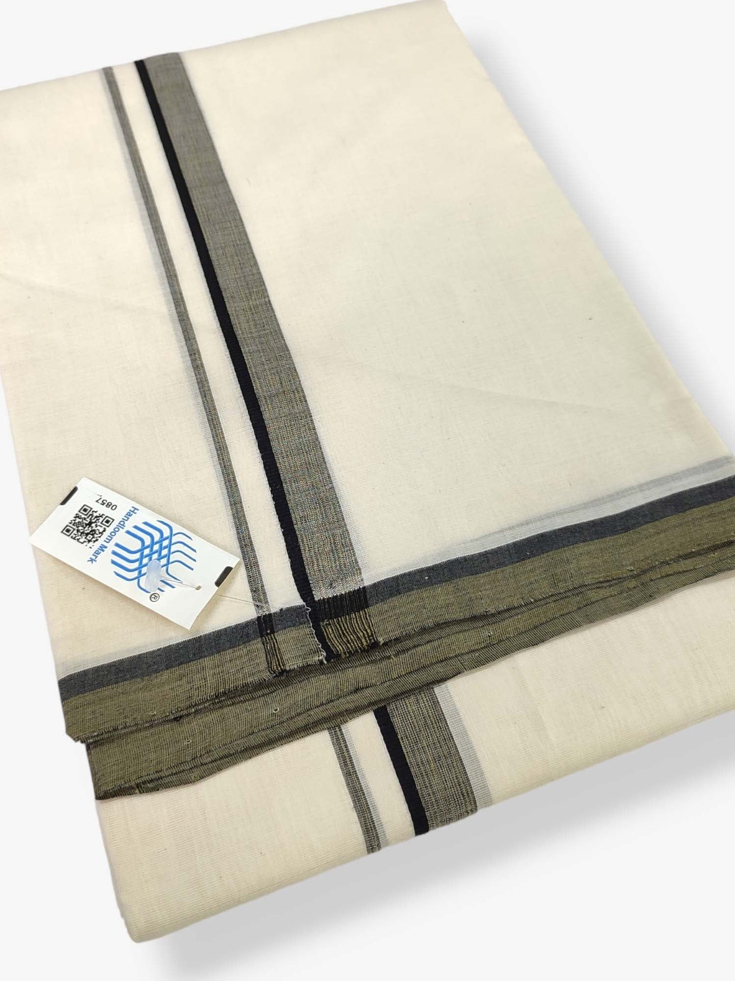 Kerala Premium Balaramapuram Handloom Dhoti/Mundu for Men