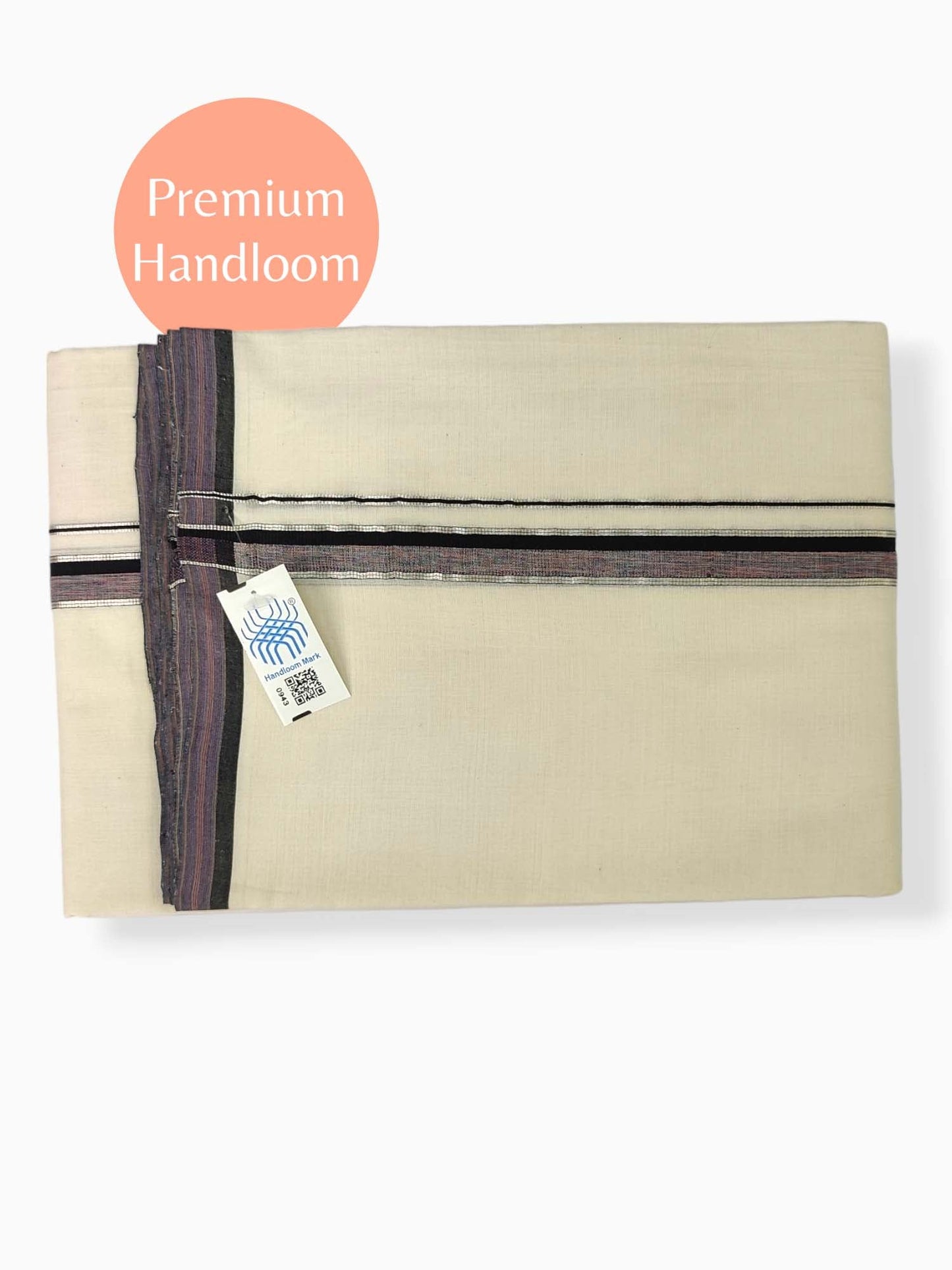 Kerala Premium Balaramapuram Handloom Dhoti/Mundu for Men