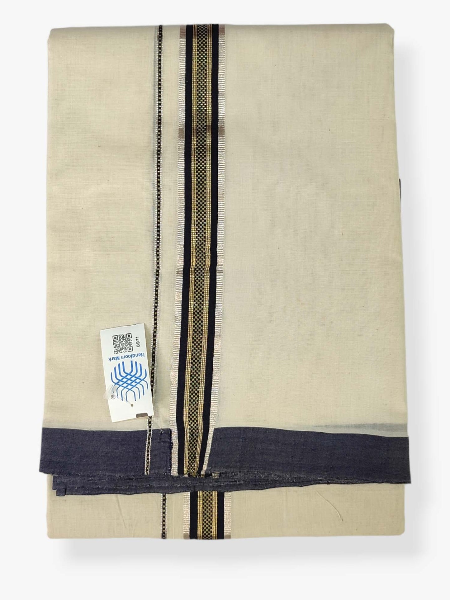 Kerala Premium Balaramapuram Handloom Dhoti/Mundu for Men