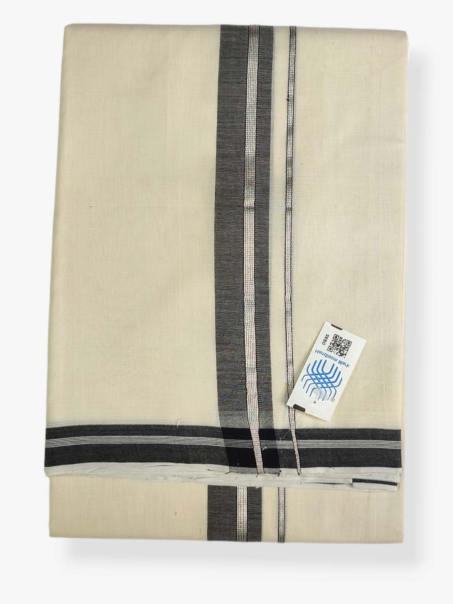 Kerala Premium Balaramapuram Handloom Dhoti/Mundu for Men