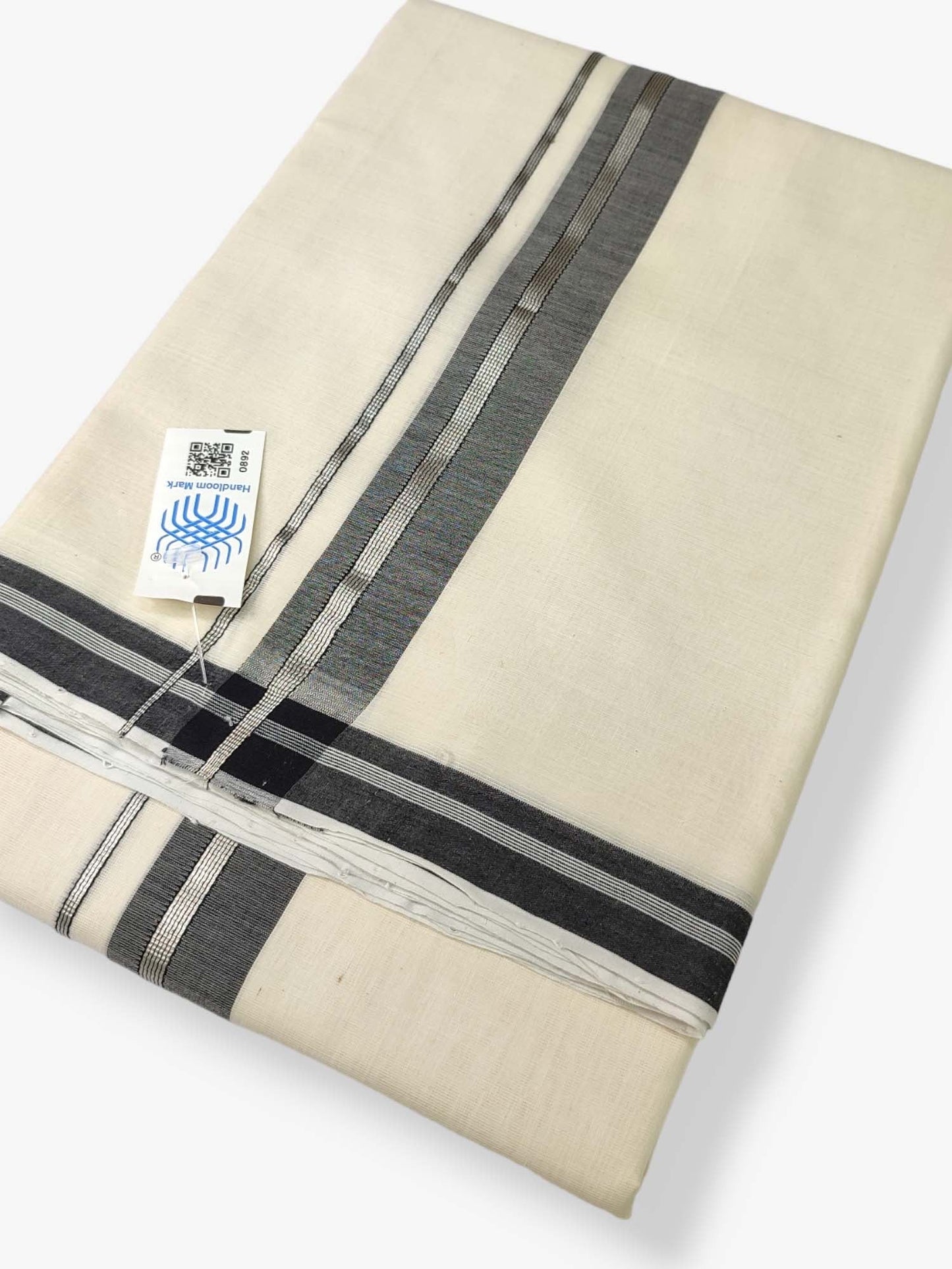 Kerala Premium Balaramapuram Handloom Dhoti/Mundu for Men