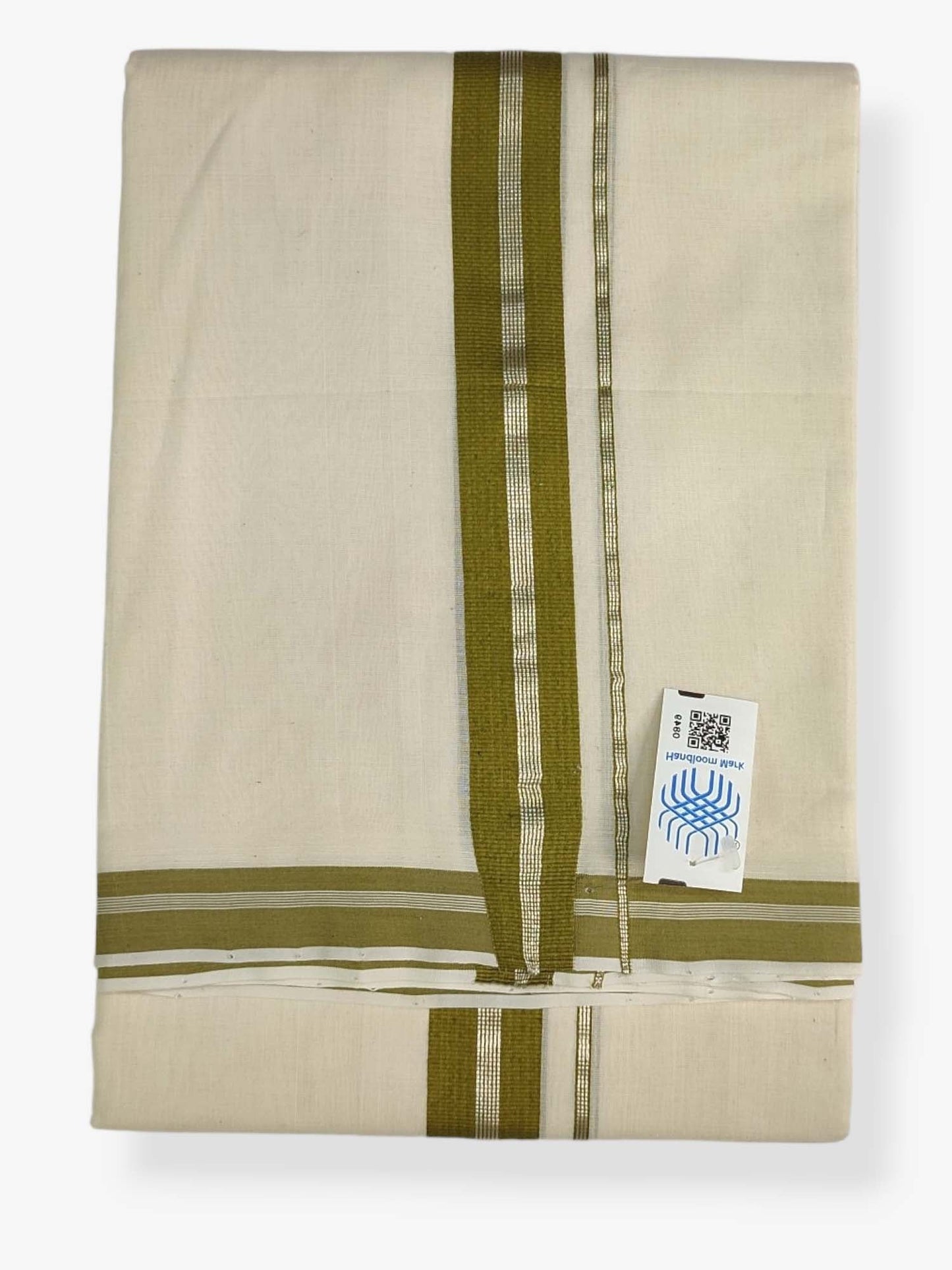 Kerala Premium Balaramapuram Handloom Dhoti/Mundu for Men