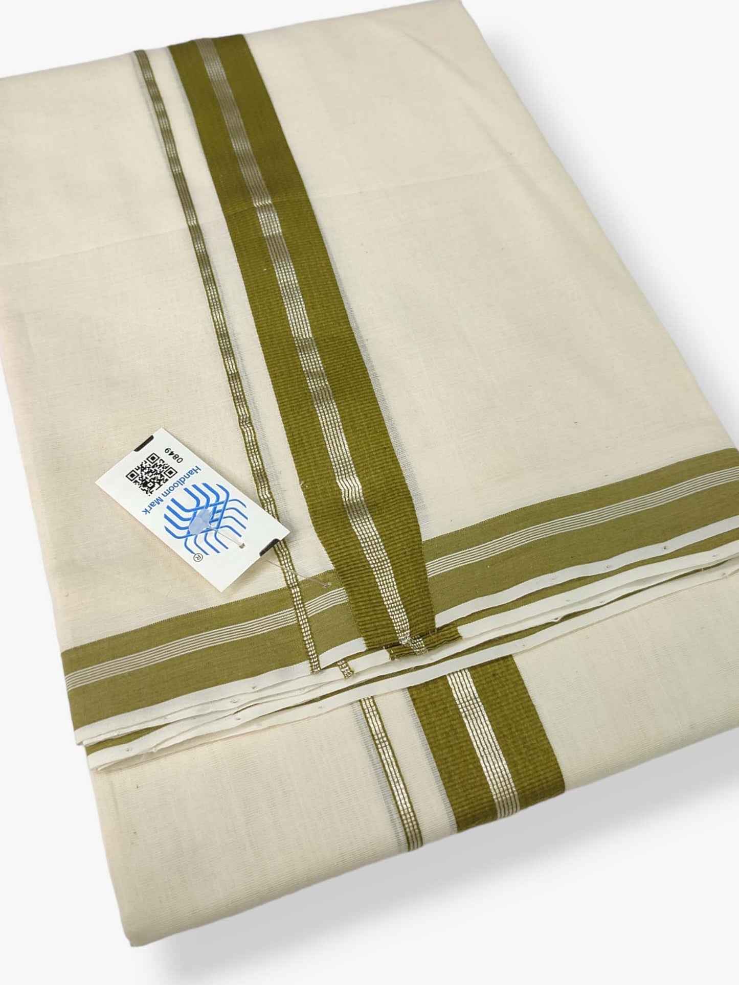 Kerala Premium Balaramapuram Handloom Dhoti/Mundu for Men