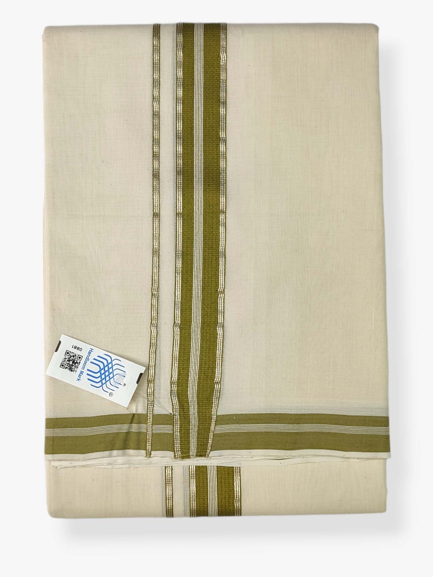 Kerala Premium Balaramapuram Handloom Dhoti/Mundu for Men