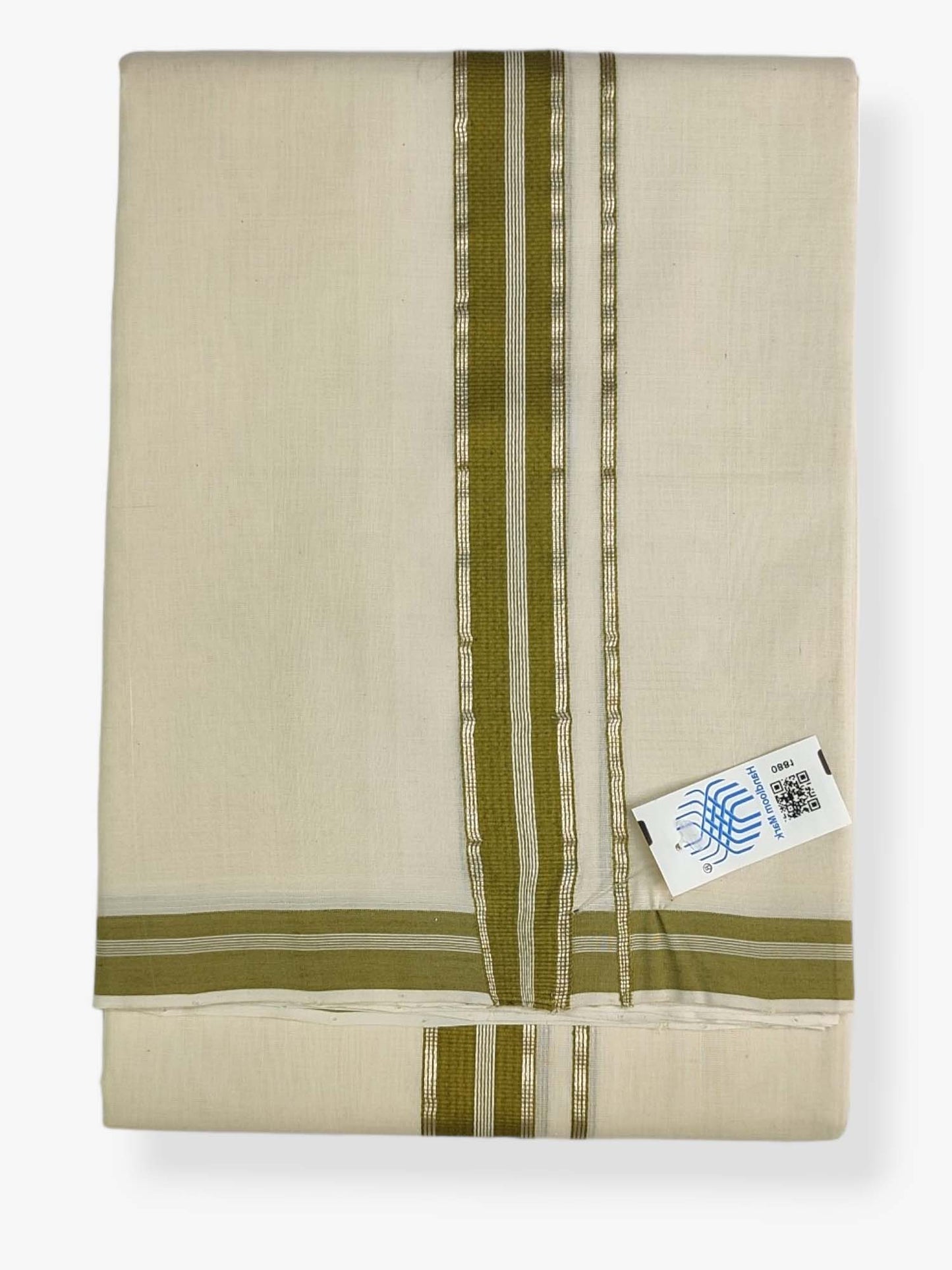 Kerala Premium Balaramapuram Handloom Dhoti/Mundu for Men