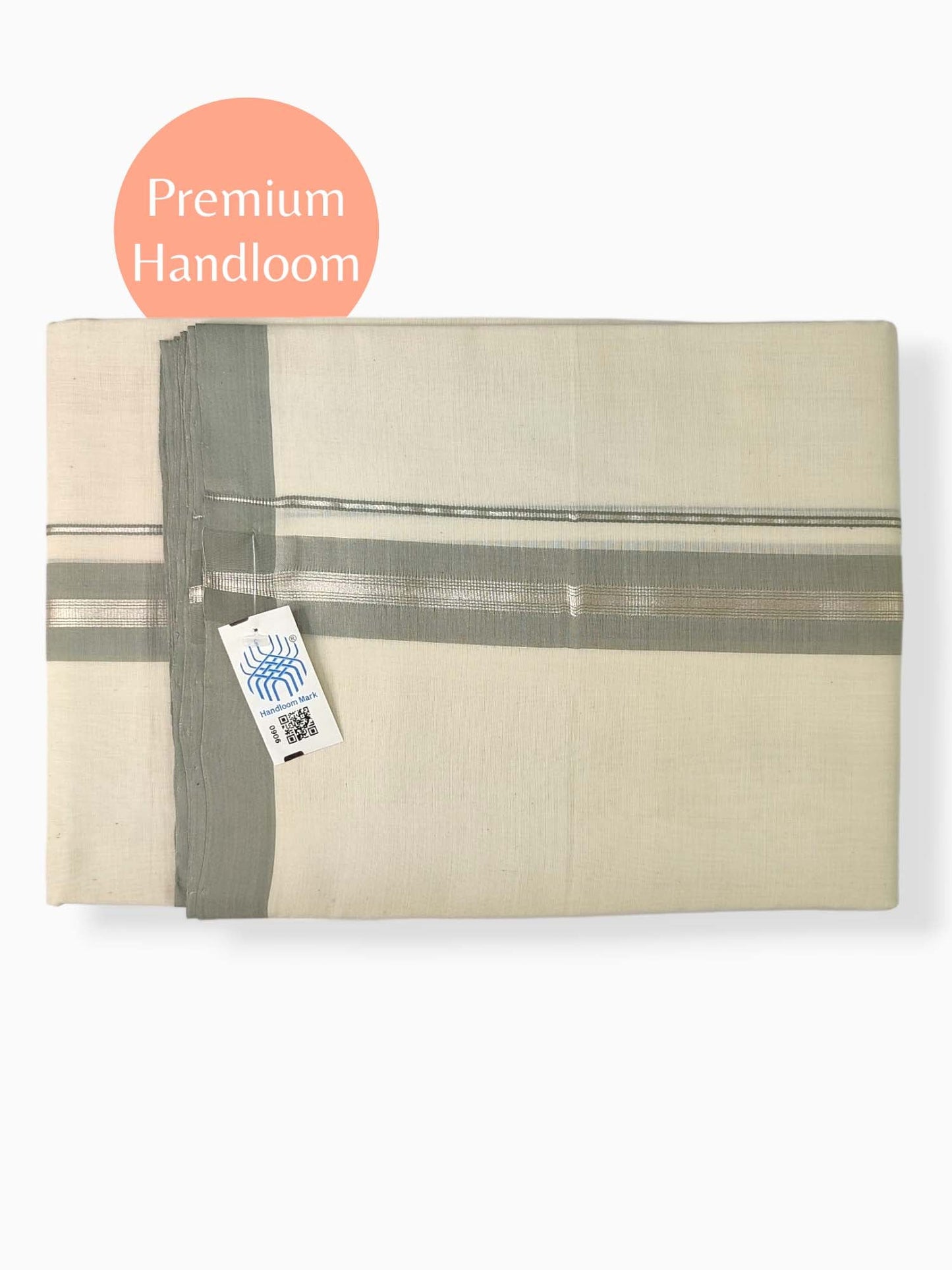 Kerala Premium Balaramapuram Handloom Dhoti/Mundu for Men