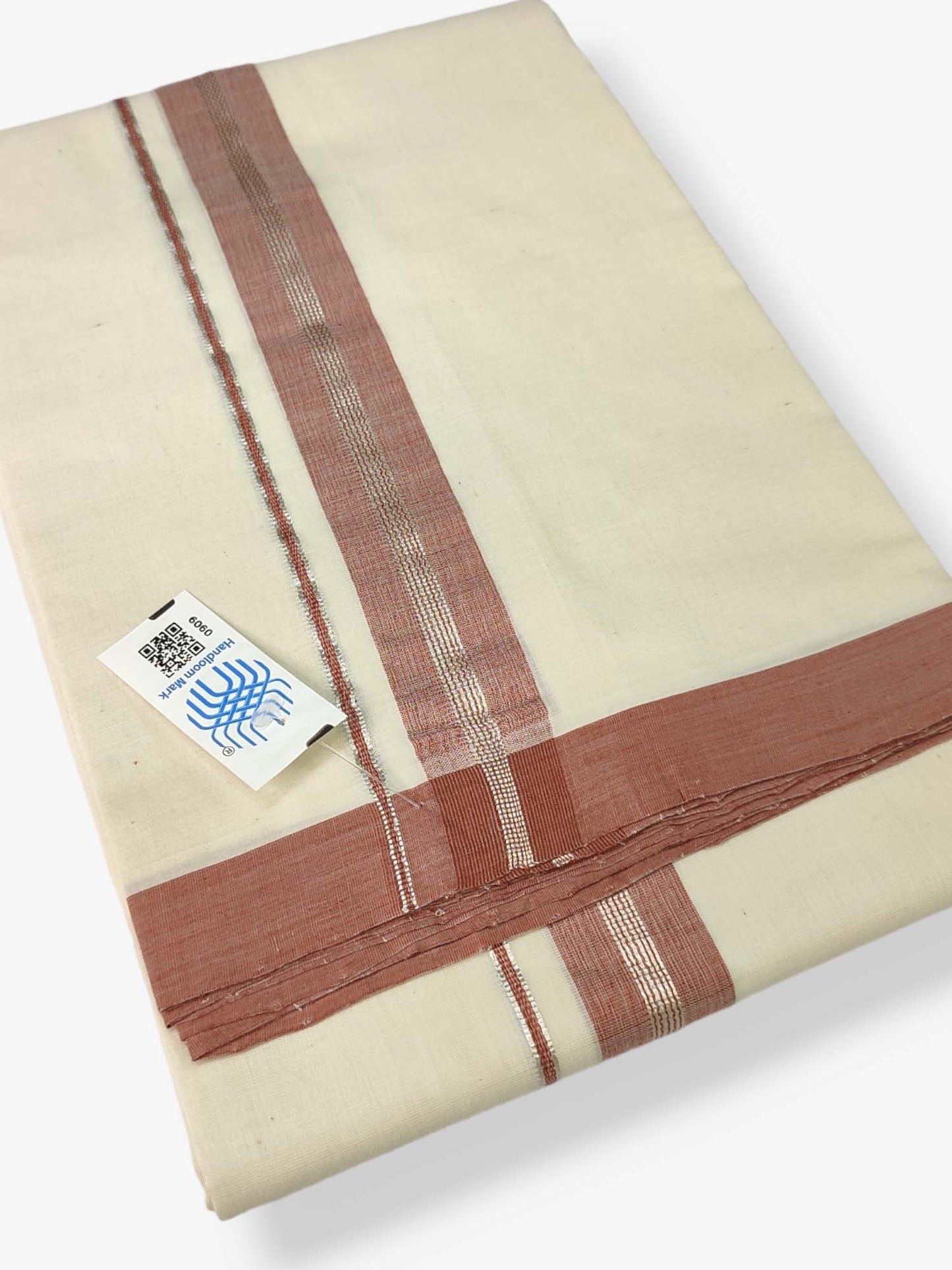Kerala Premium Balaramapuram Handloom Dhoti/Mundu for Men