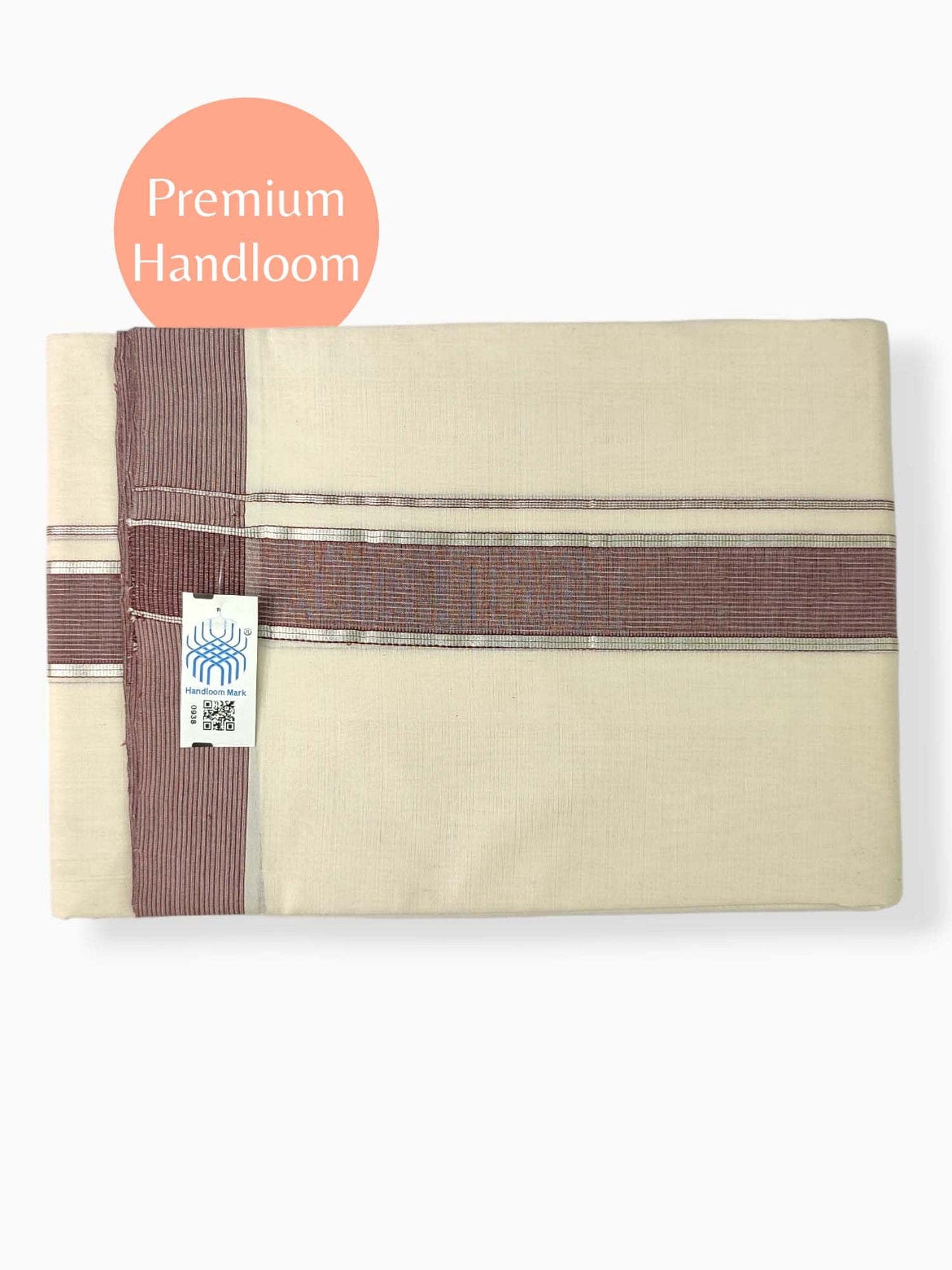 Kerala Premium Balaramapuram Handloom Dhoti/Mundu for Men