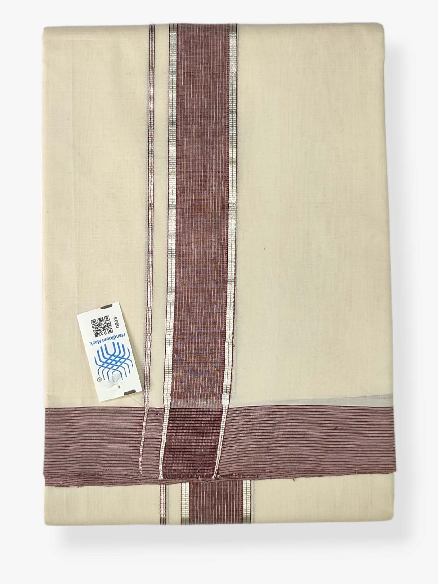 Kerala Premium Balaramapuram Handloom Dhoti/Mundu for Men