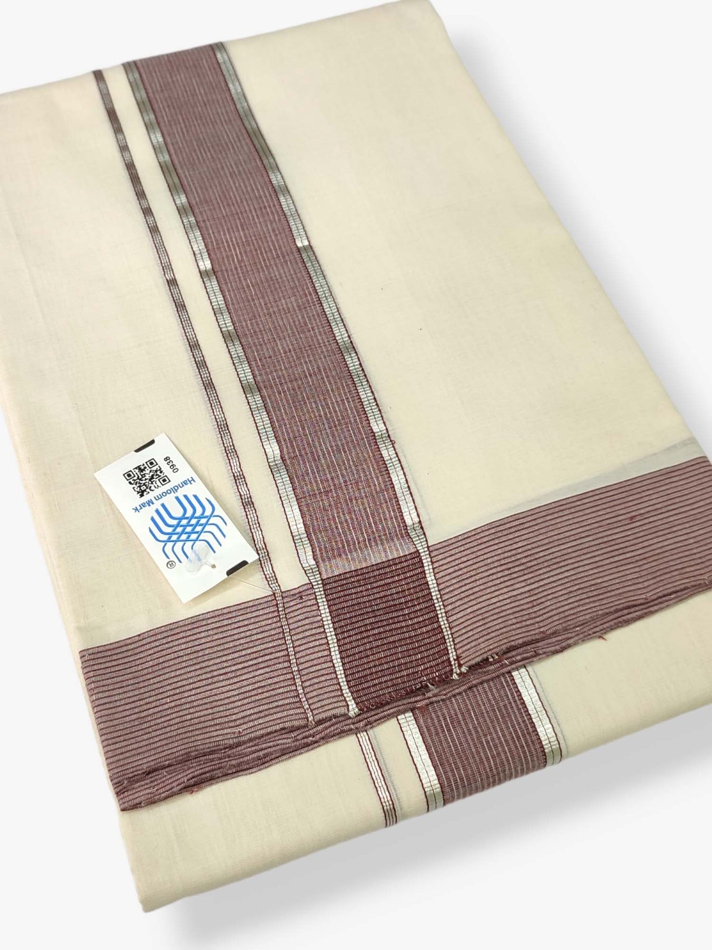 Kerala Premium Balaramapuram Handloom Dhoti/Mundu for Men