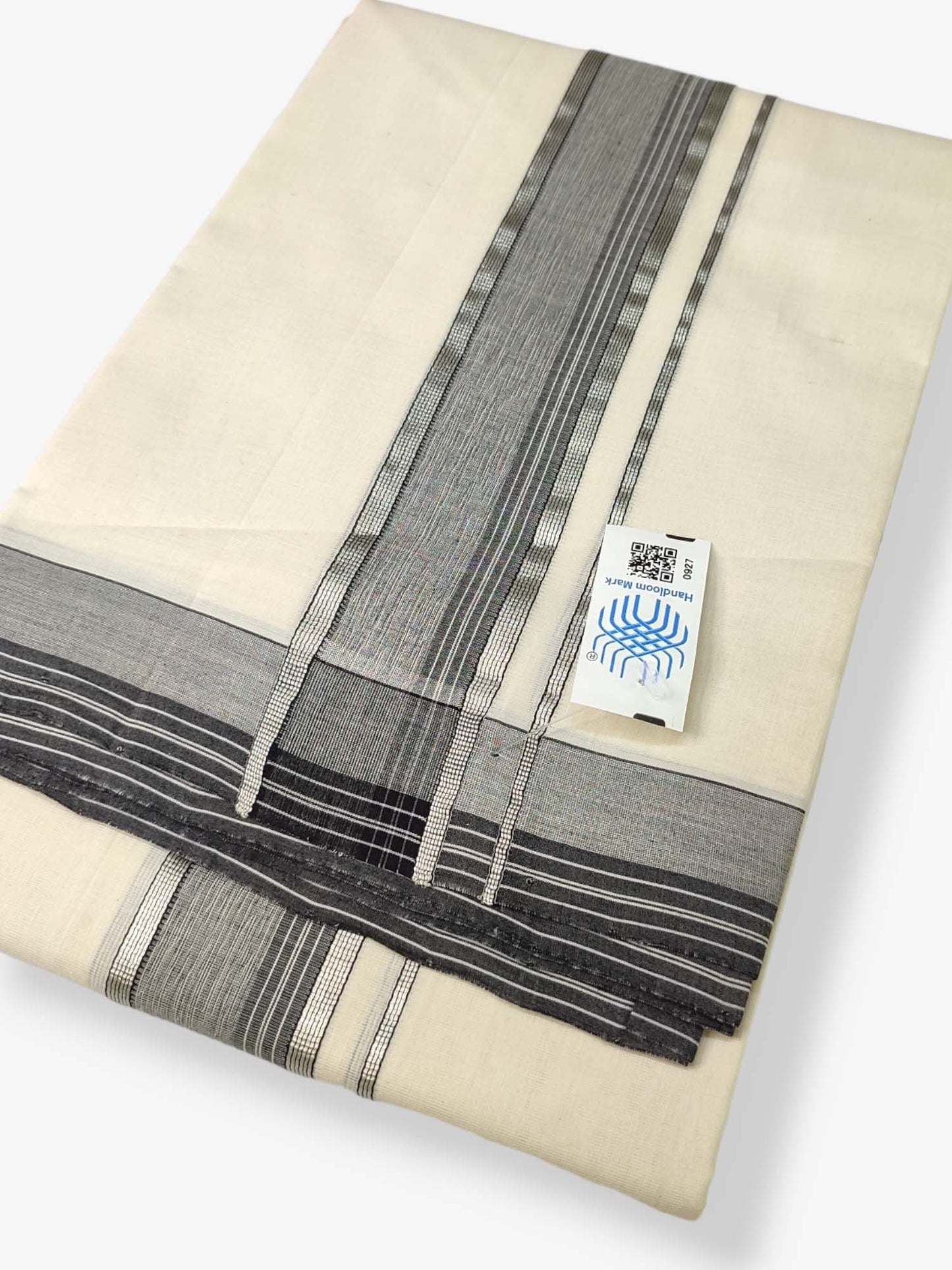 Kerala Premium Balaramapuram Handloom Dhoti/Mundu for Men