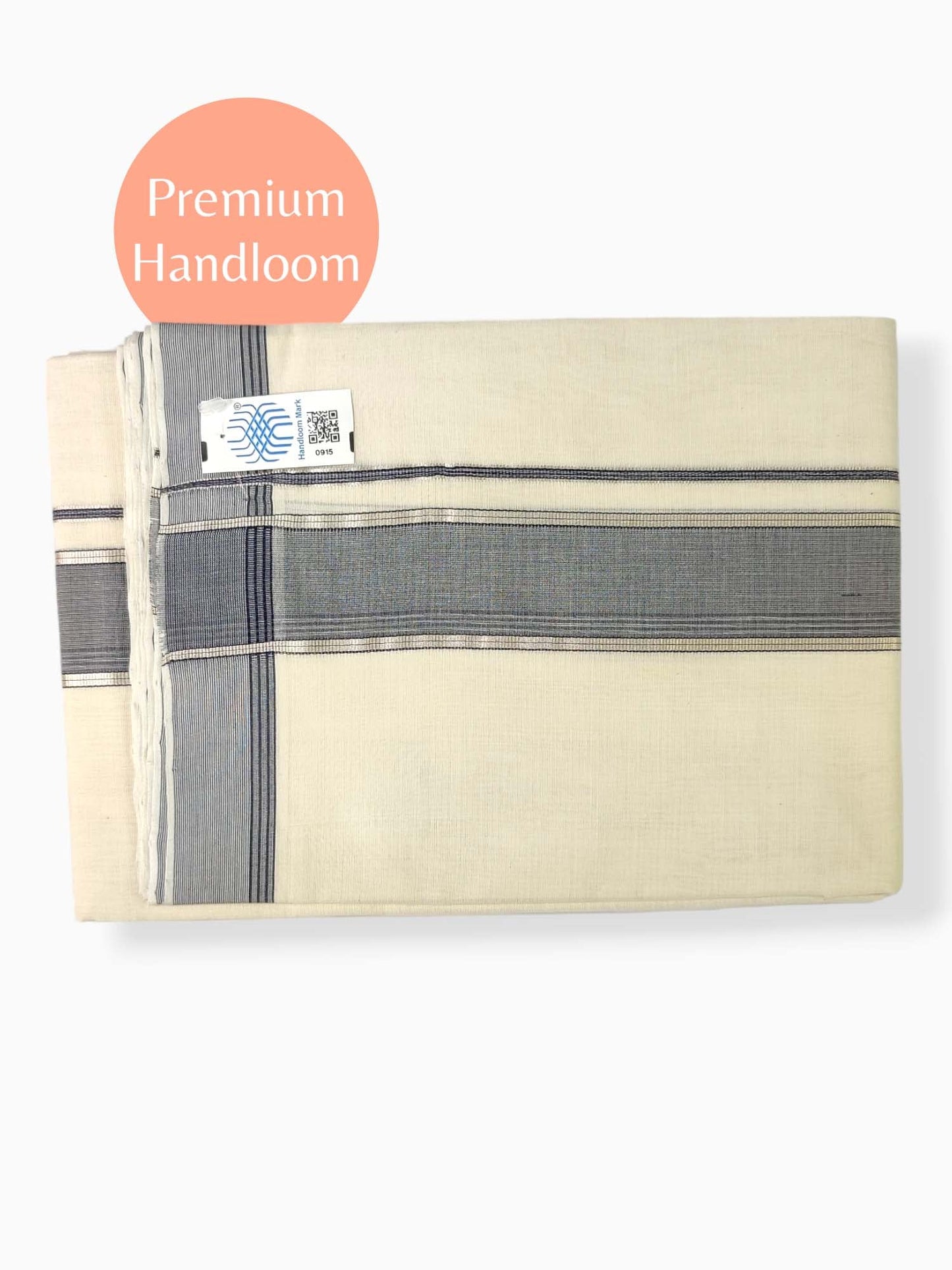 Kerala Premium Balaramapuram Handloom Dhoti/Mundu for Men