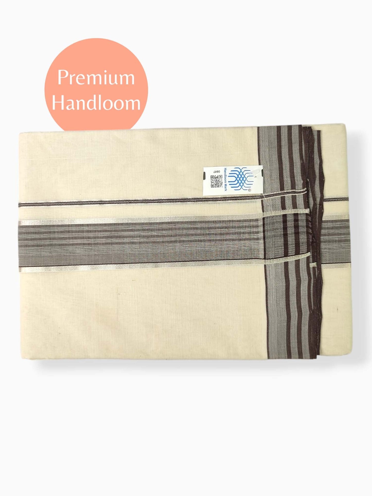 Kerala Premium Balaramapuram Handloom Dhoti/Mundu for Men