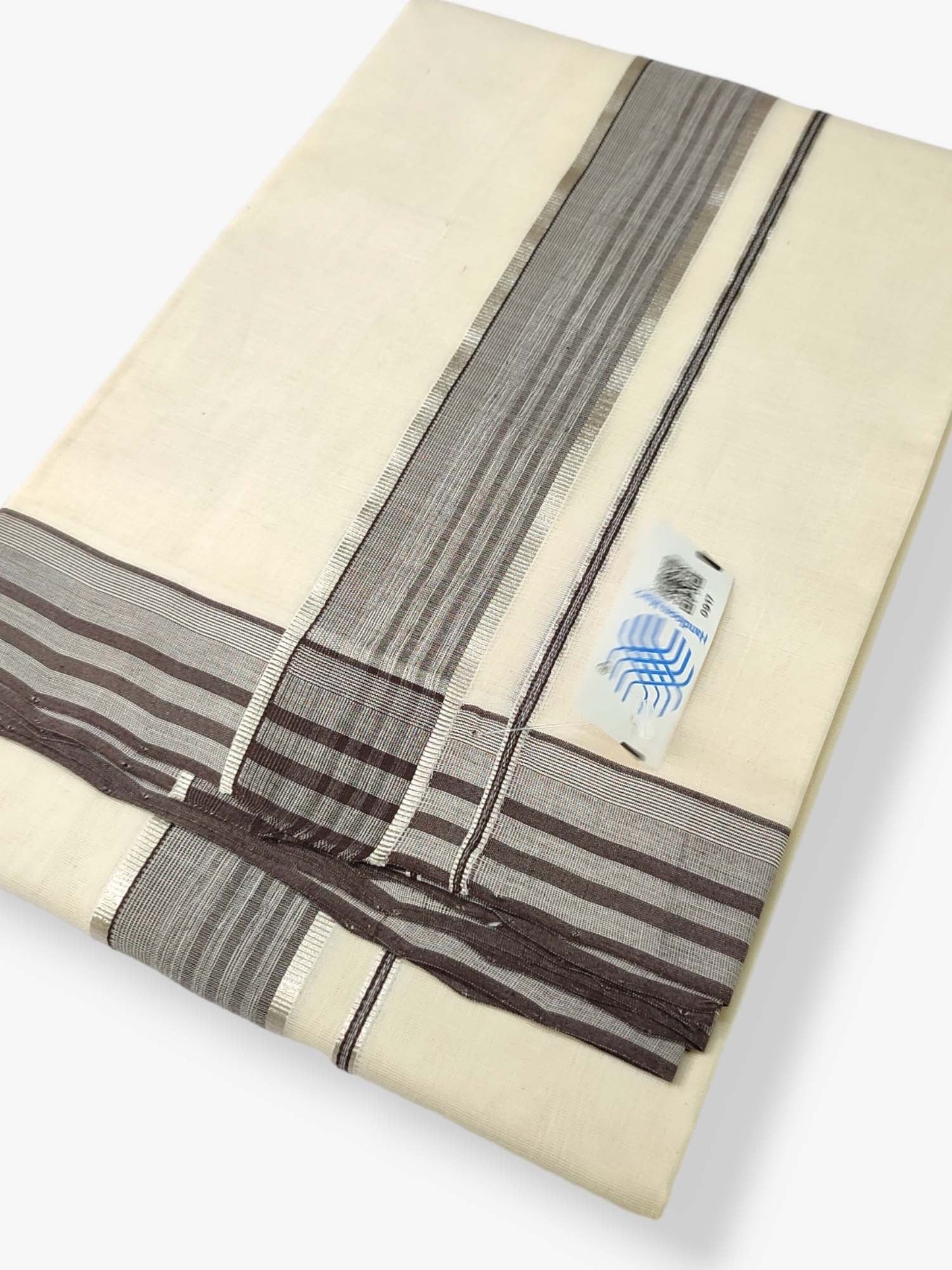 Kerala Premium Balaramapuram Handloom Dhoti/Mundu for Men