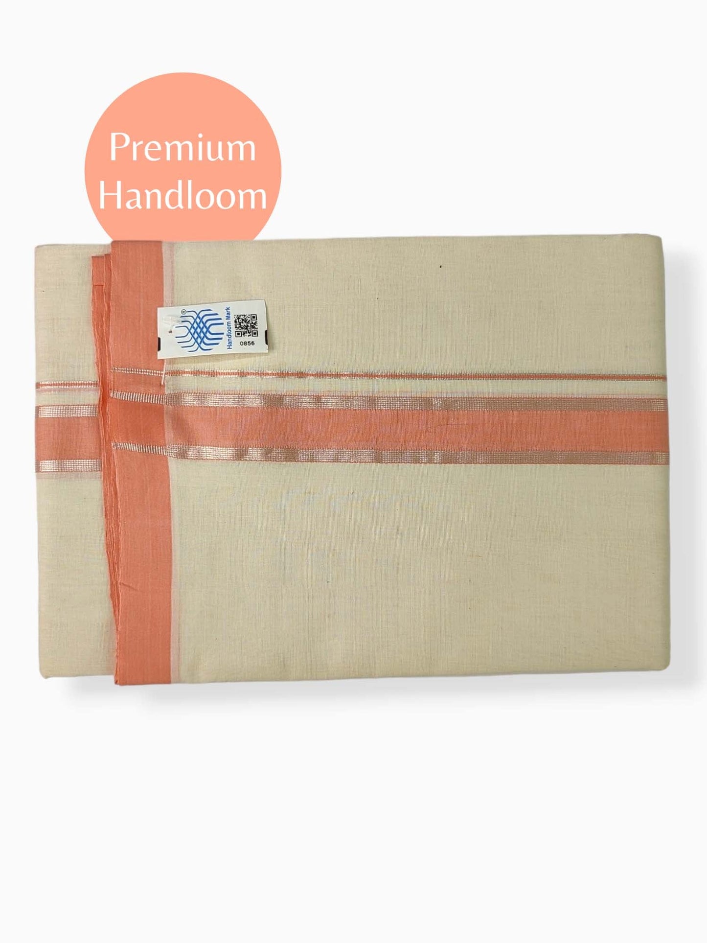 Kerala Premium Balaramapuram Handloom Dhoti/Mundu for Men