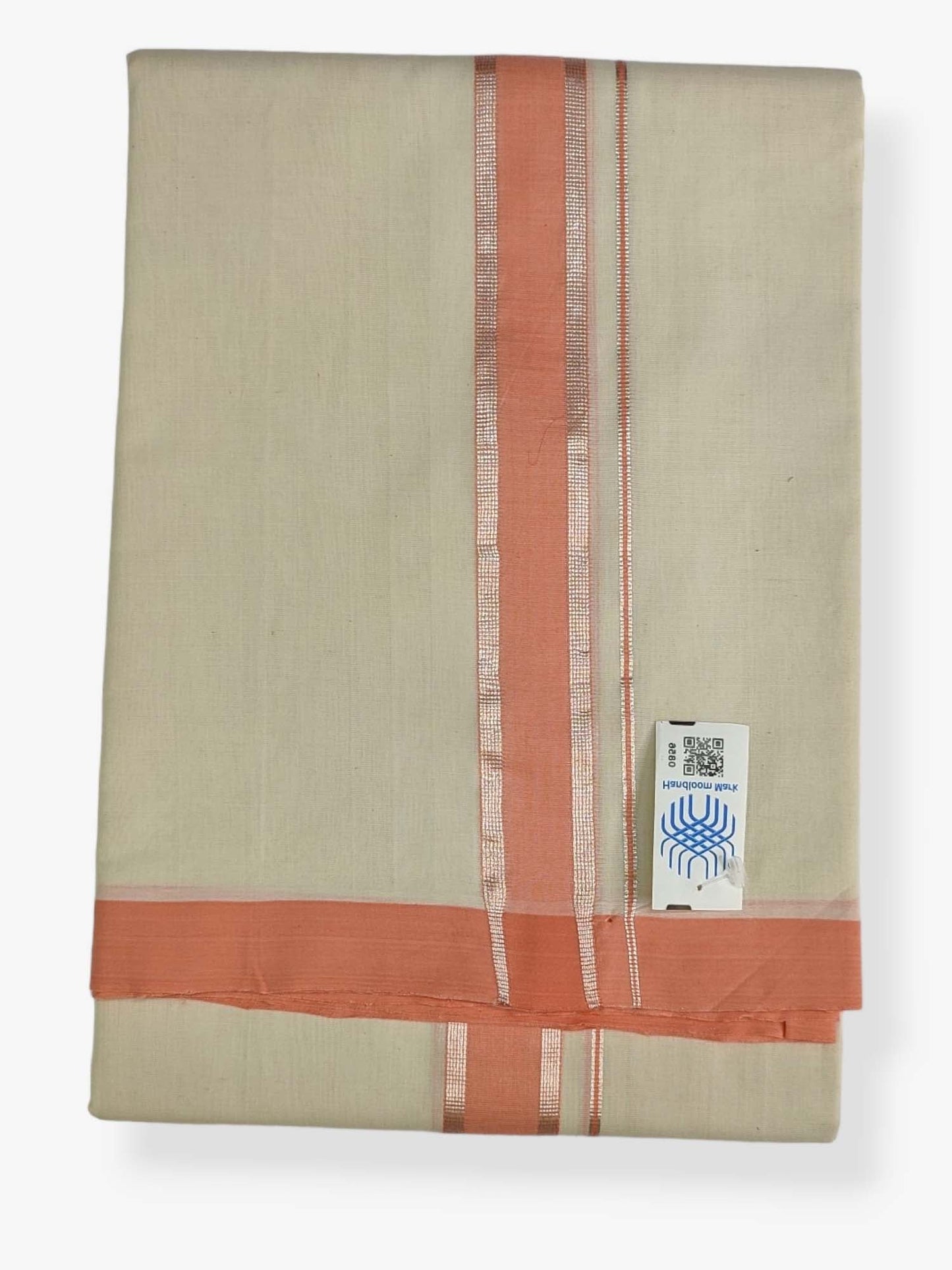 Kerala Premium Balaramapuram Handloom Dhoti/Mundu for Men