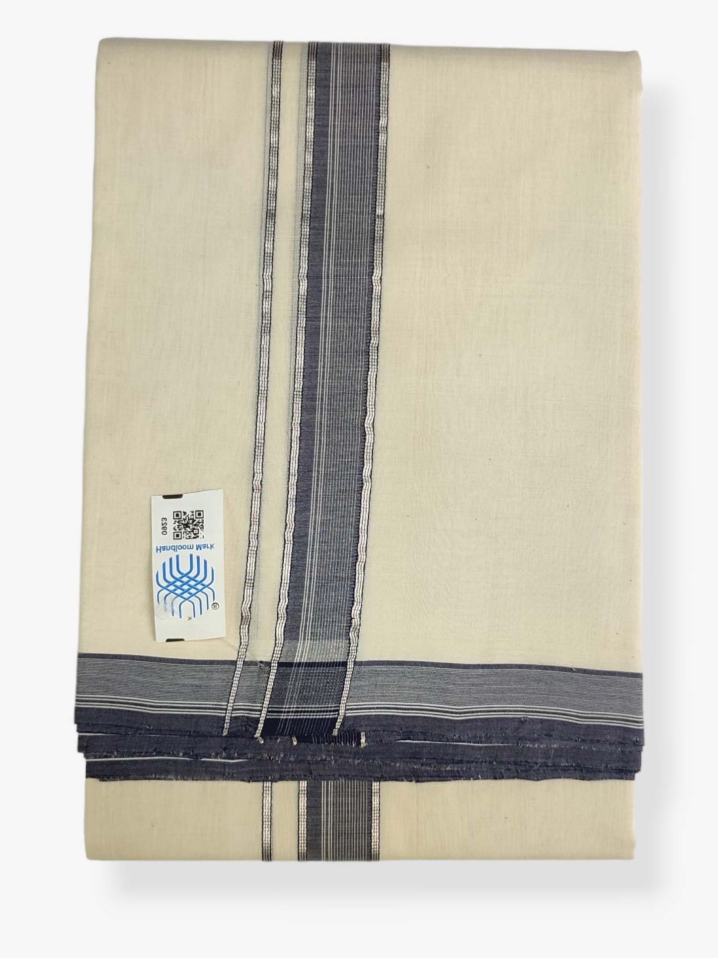 Kerala Premium Balaramapuram Handloom Dhoti/Mundu for Men
