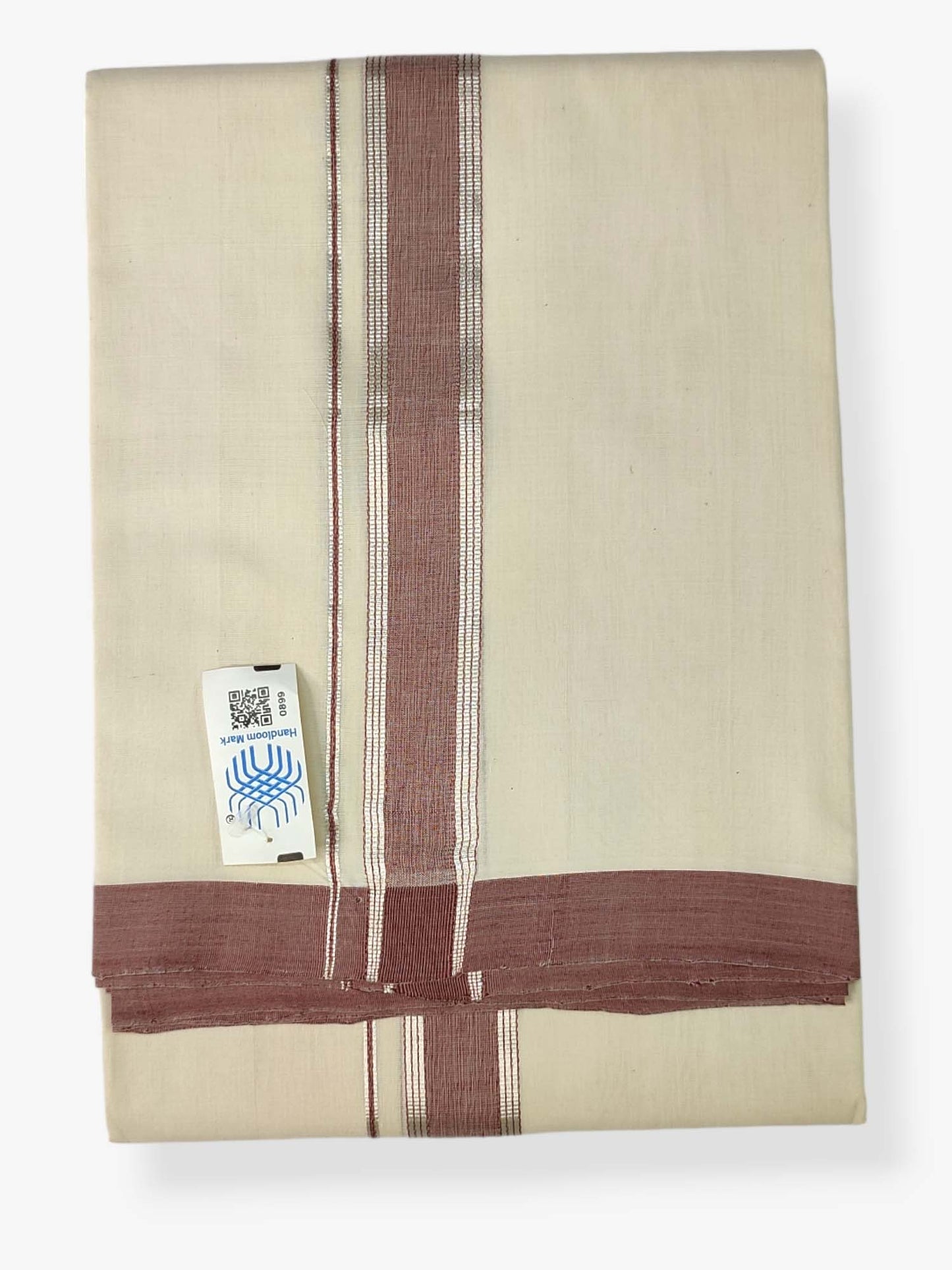 Kerala Premium Balaramapuram Handloom Dhoti/Mundu for Men