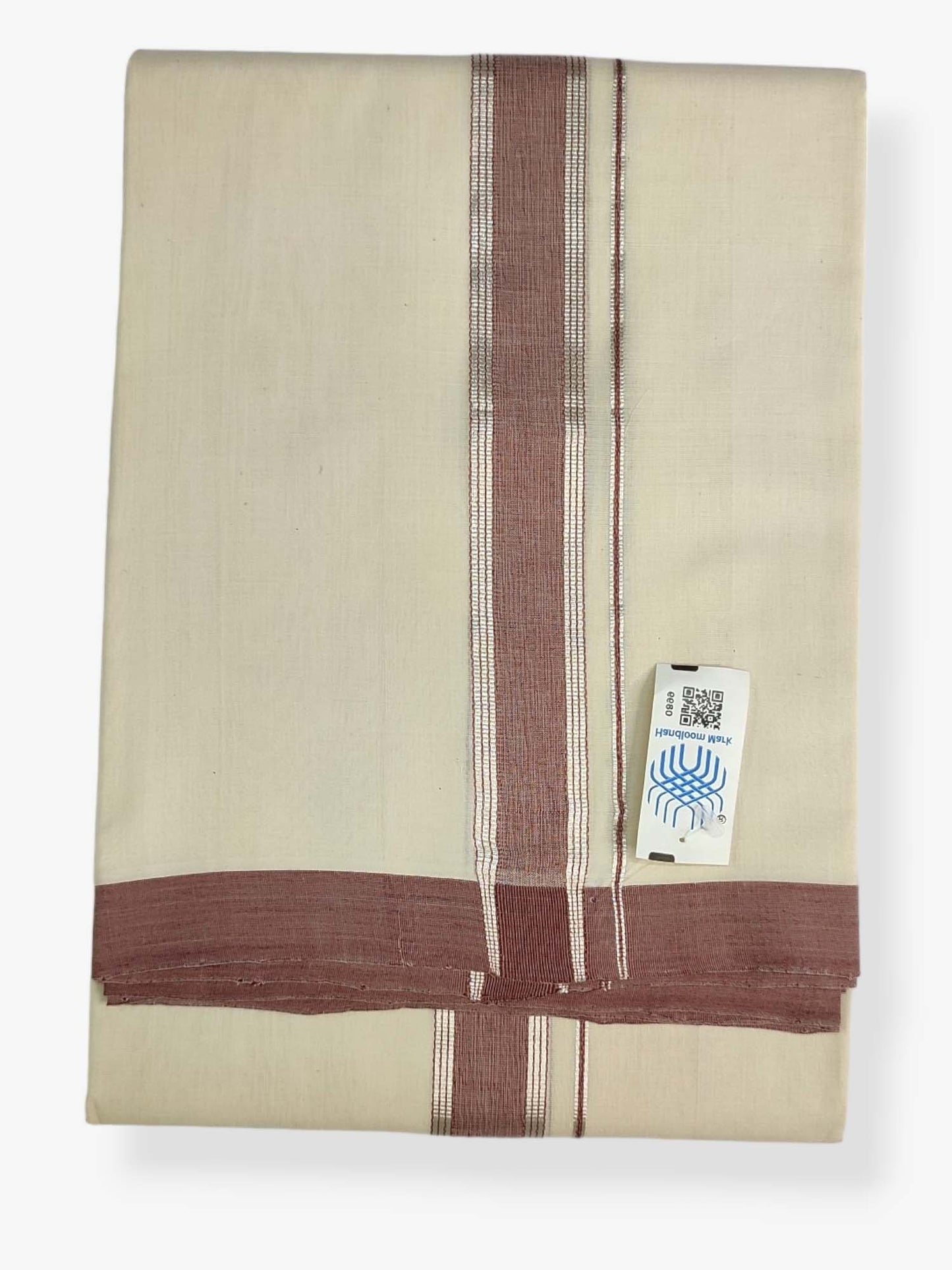 Kerala Premium Balaramapuram Handloom Dhoti/Mundu for Men
