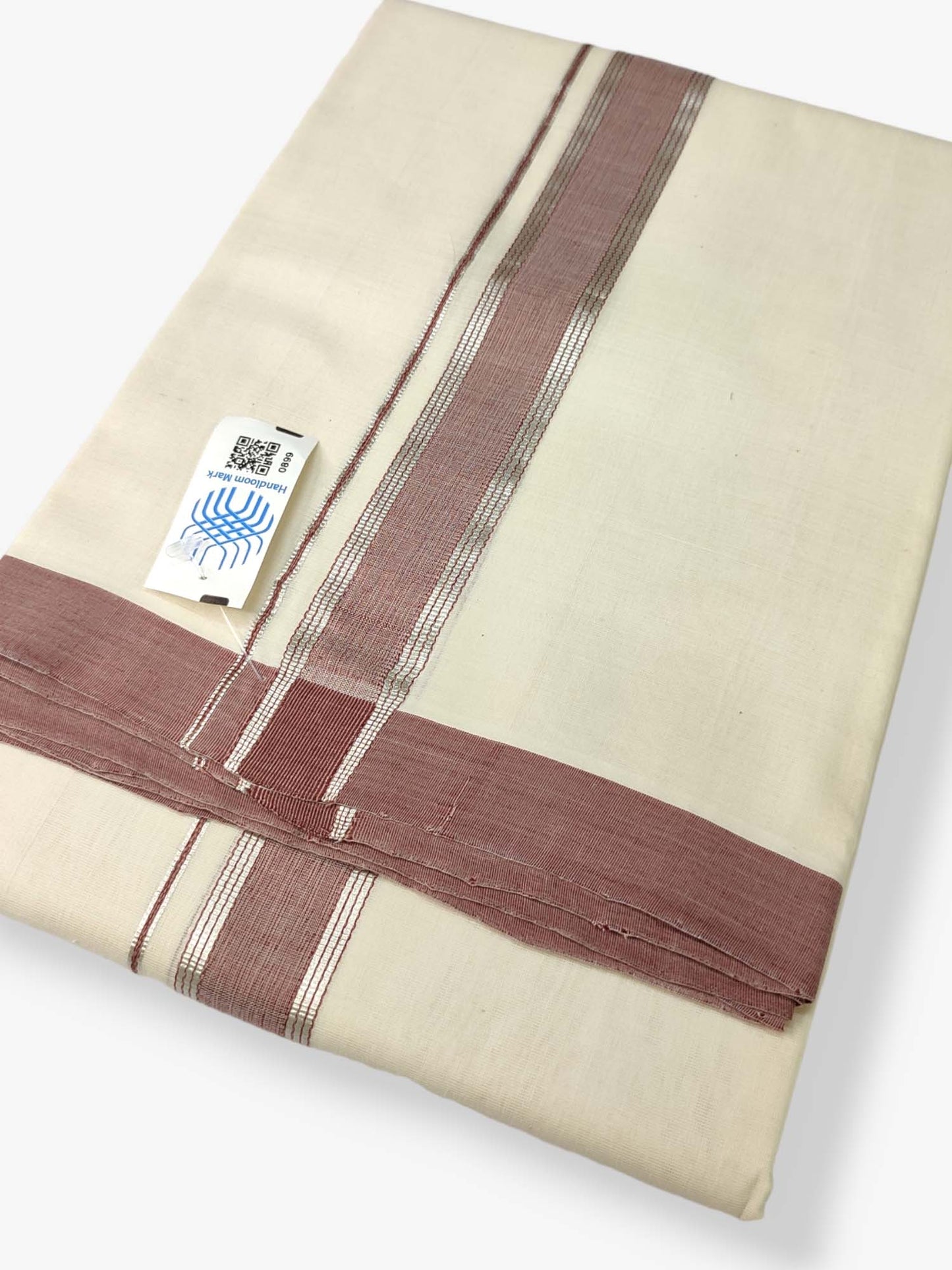 Kerala Premium Balaramapuram Handloom Dhoti/Mundu for Men