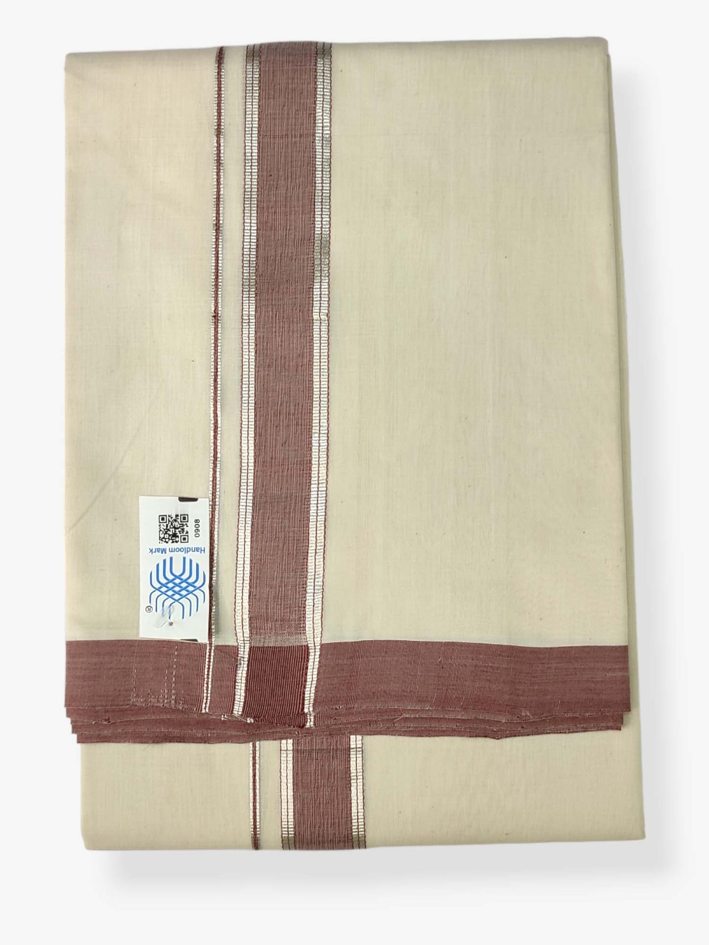 Kerala Premium Balaramapuram Handloom Dhoti/Mundu for Men