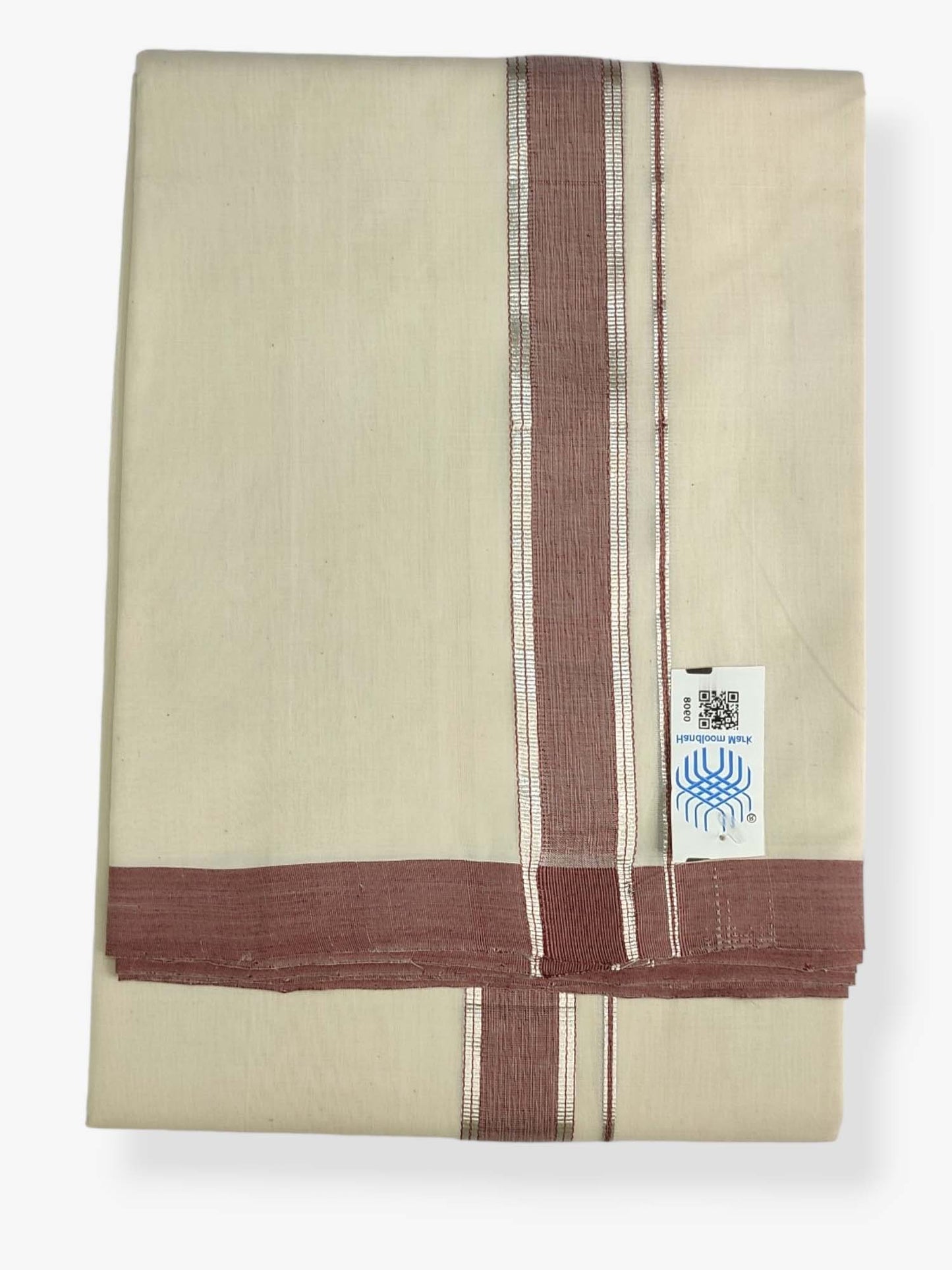 Kerala Premium Balaramapuram Handloom Dhoti/Mundu for Men