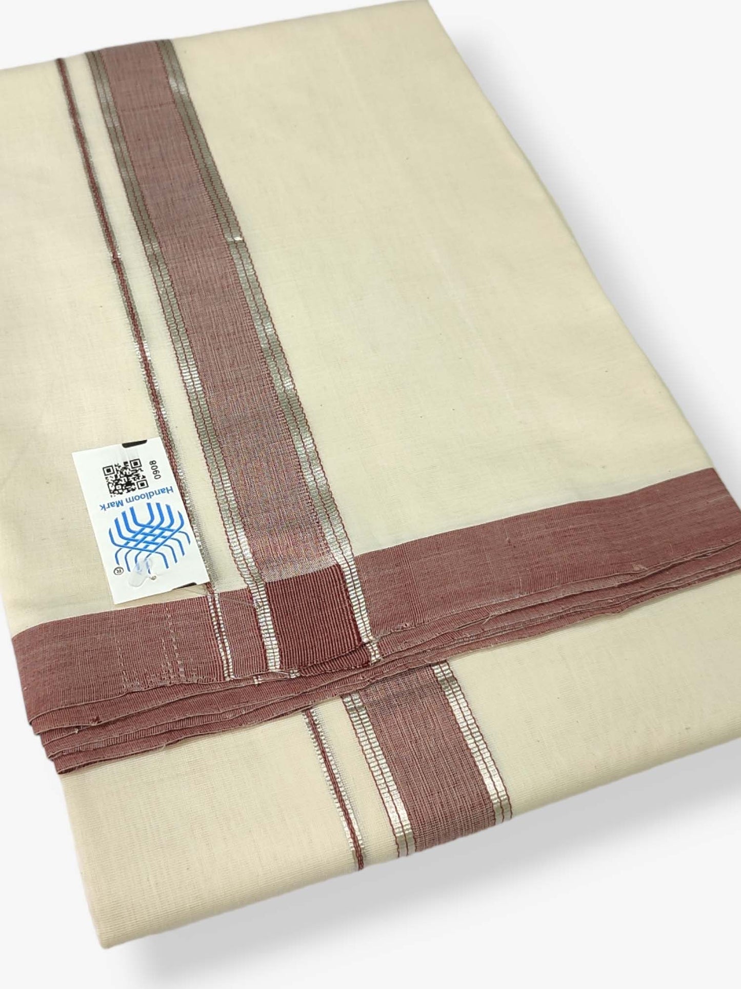 Kerala Premium Balaramapuram Handloom Dhoti/Mundu for Men