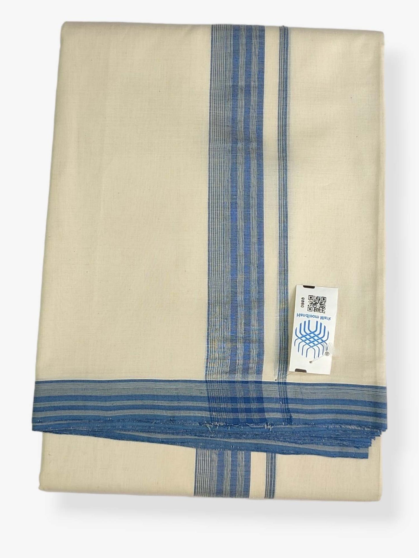 Kerala Premium Balaramapuram Handloom Dhoti/Mundu for Men