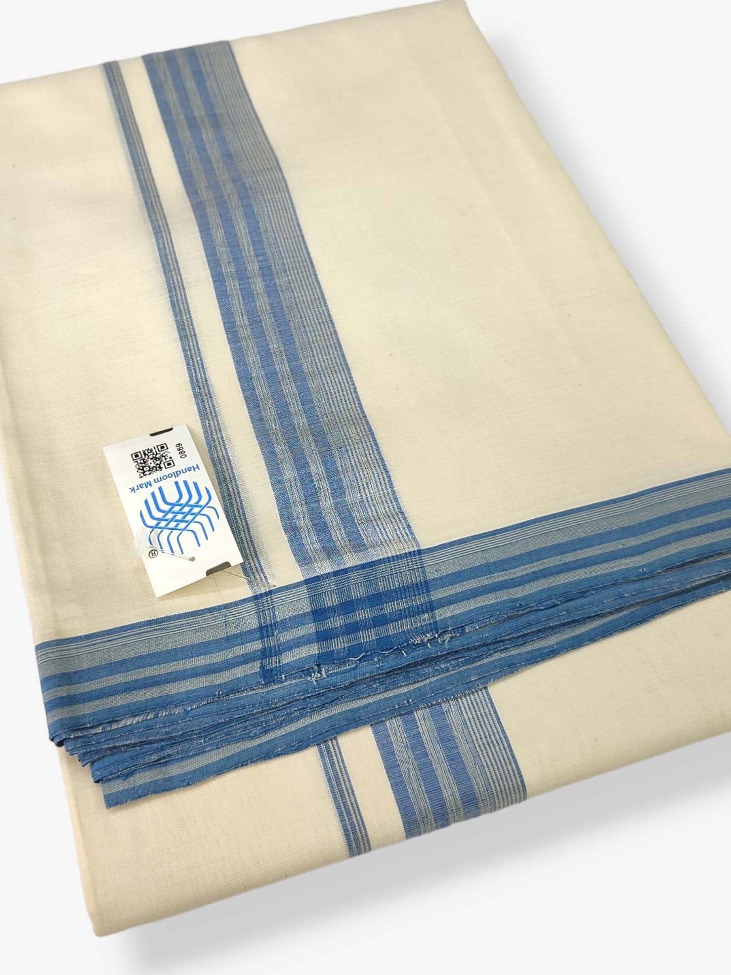 Kerala Premium Balaramapuram Handloom Dhoti/Mundu for Men