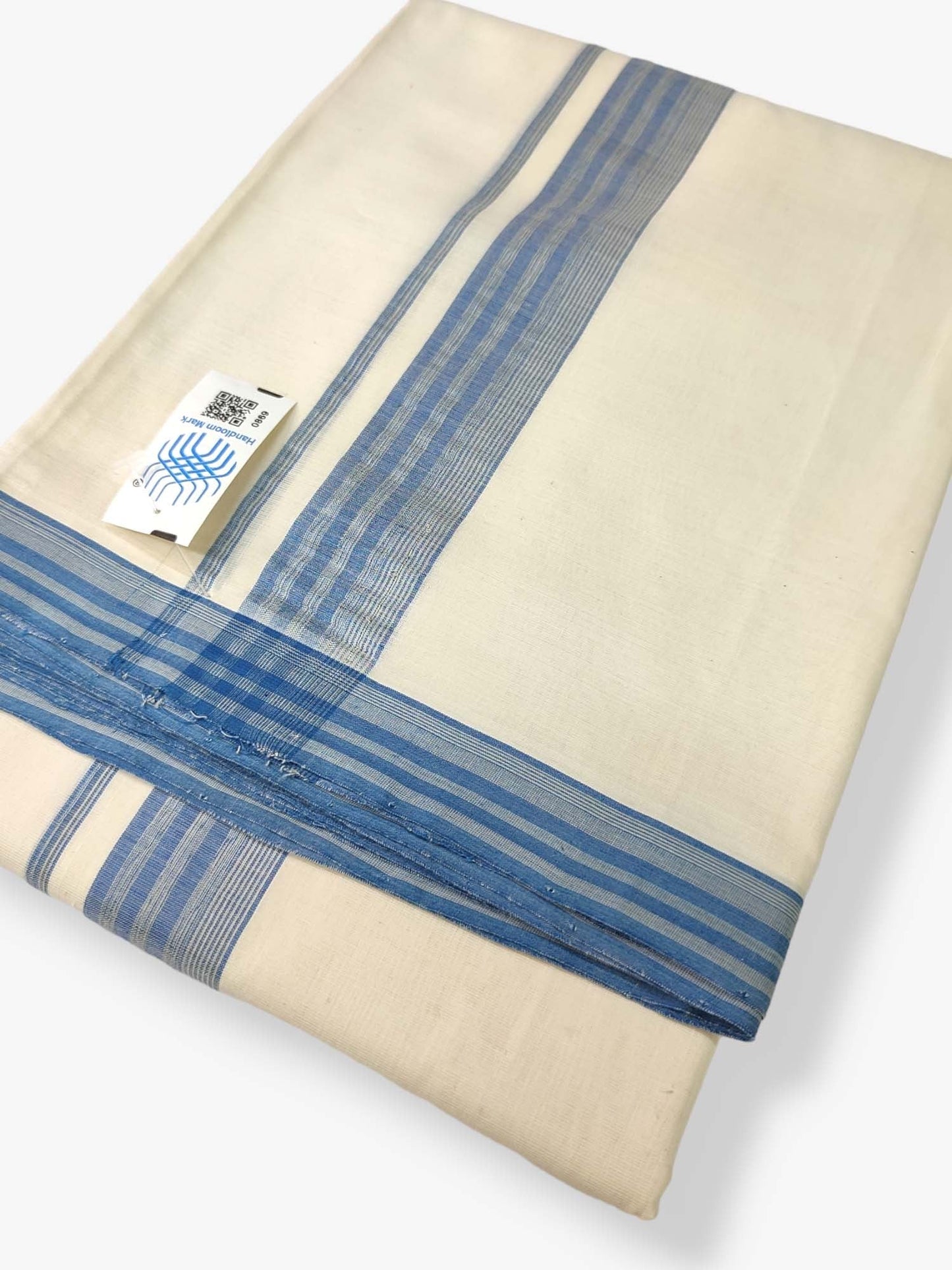 Kerala Premium Balaramapuram Handloom Dhoti/Mundu for Men
