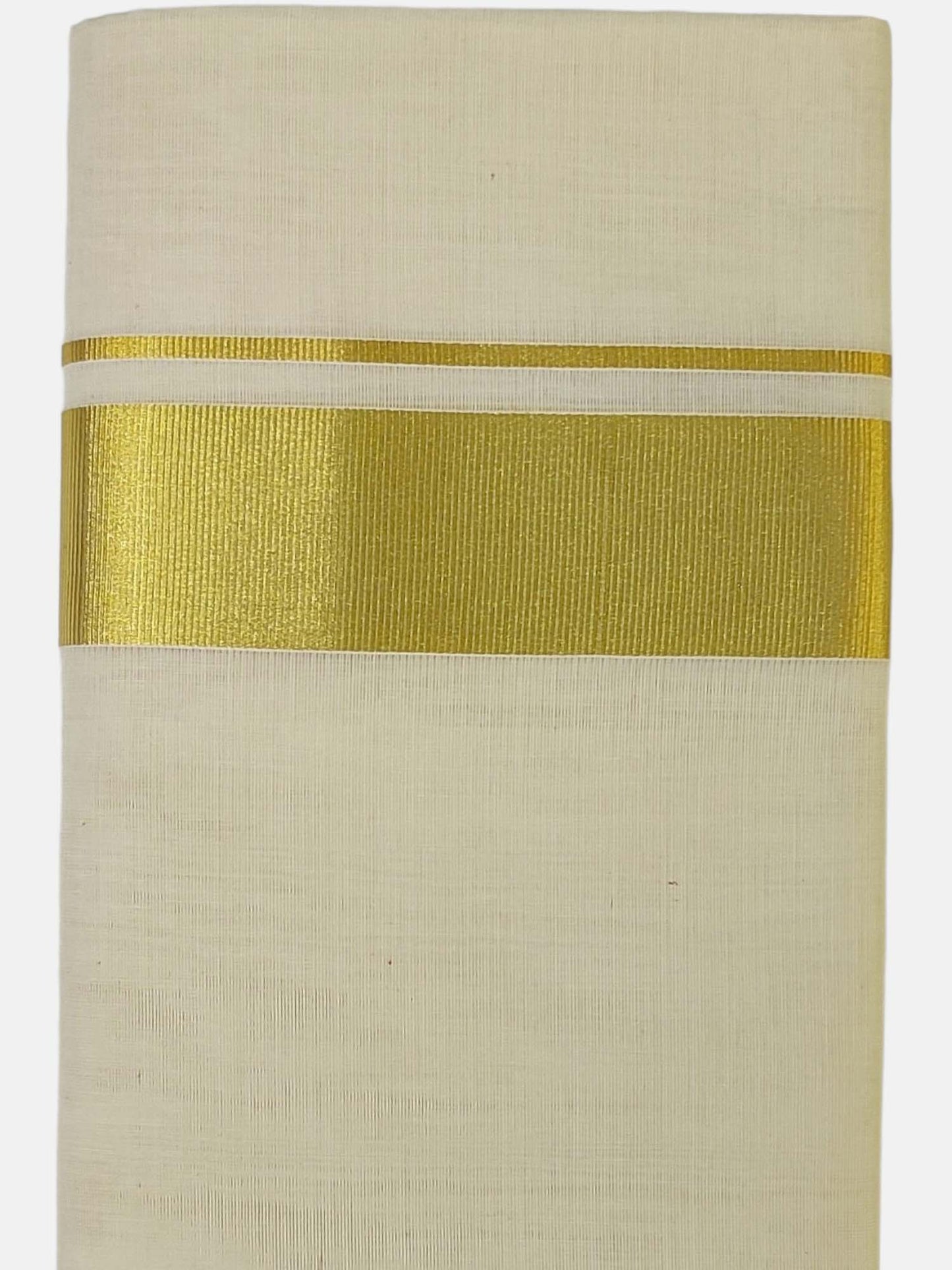 Premium Wedding Handloom Balaramapuram Unaakupaavu Kasavu Mundu for Men