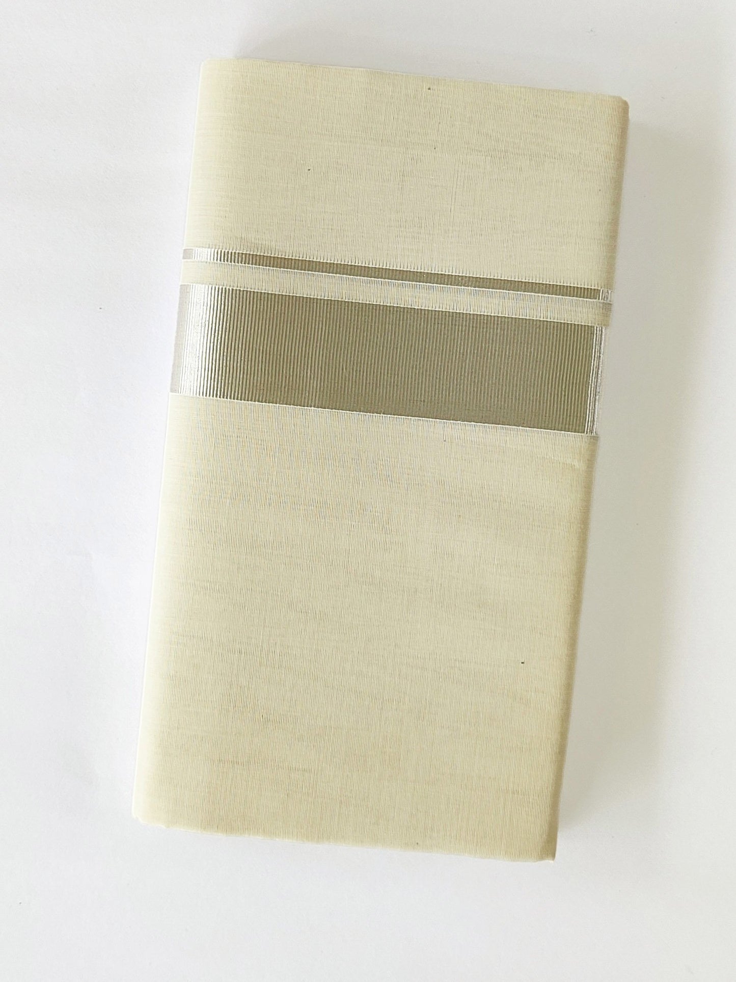 Premium Wedding Handloom Kasavu Mundu for Men