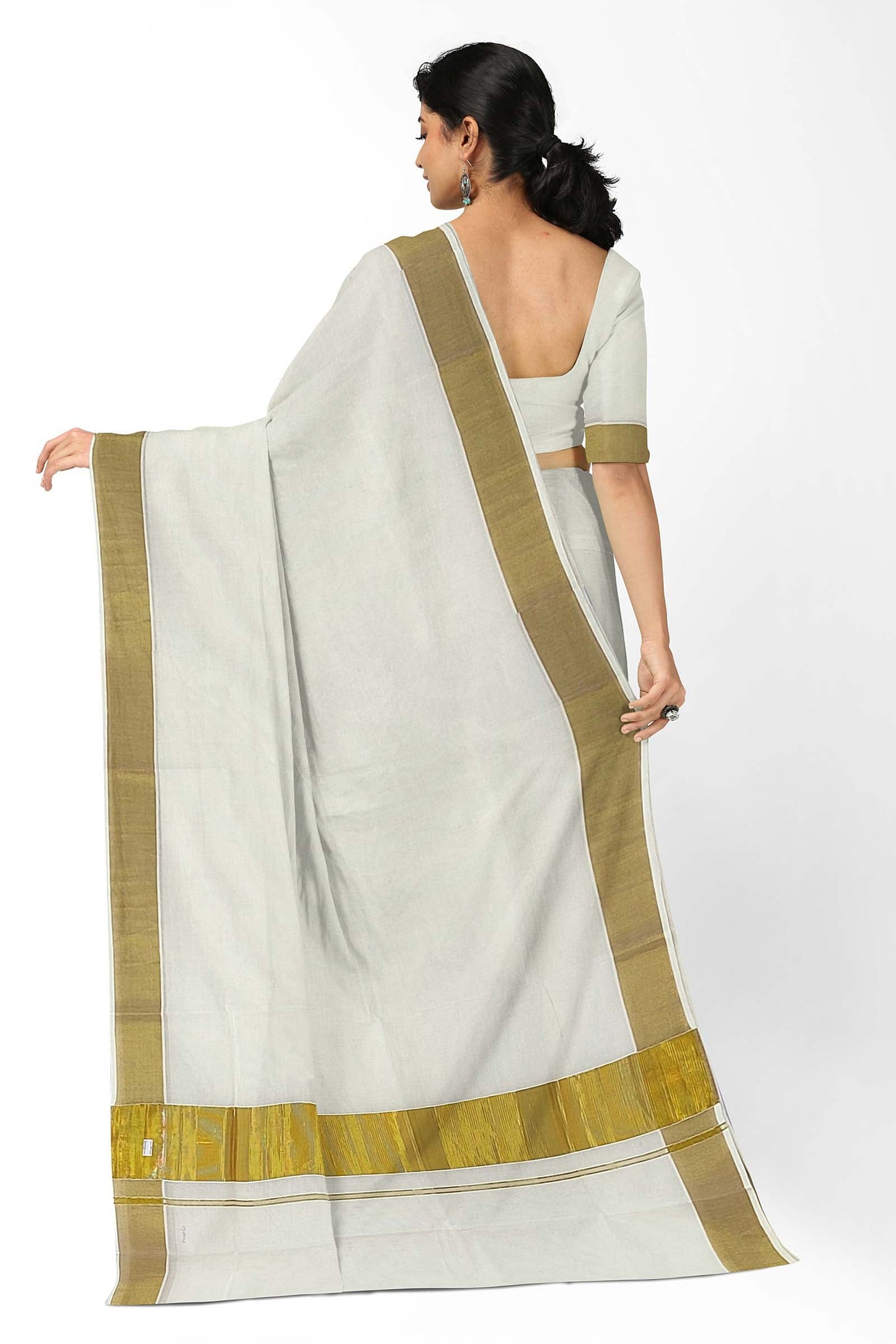 Kerala Kasavu Saree for Women