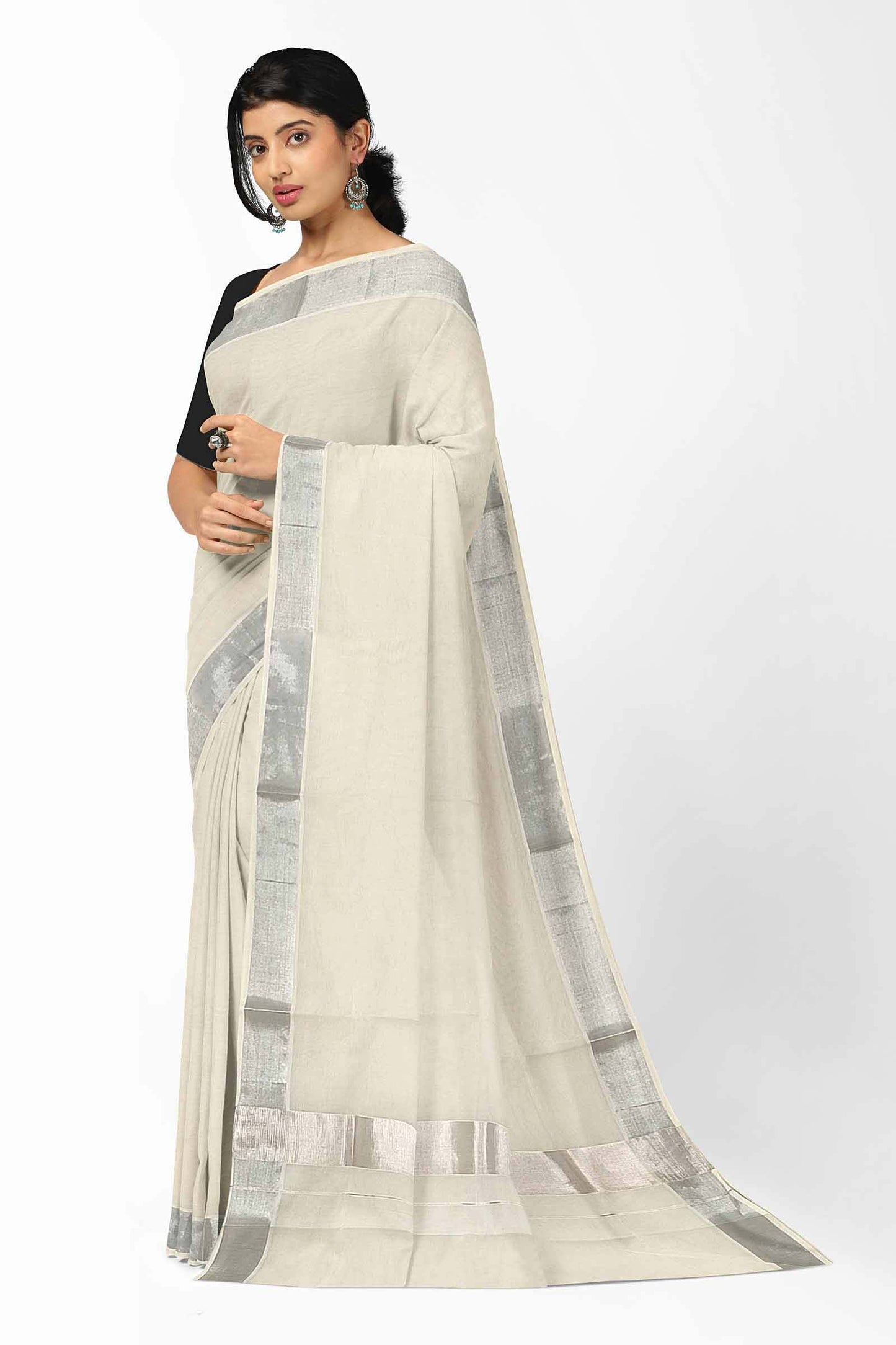 Kerala Kasavu Saree for Women