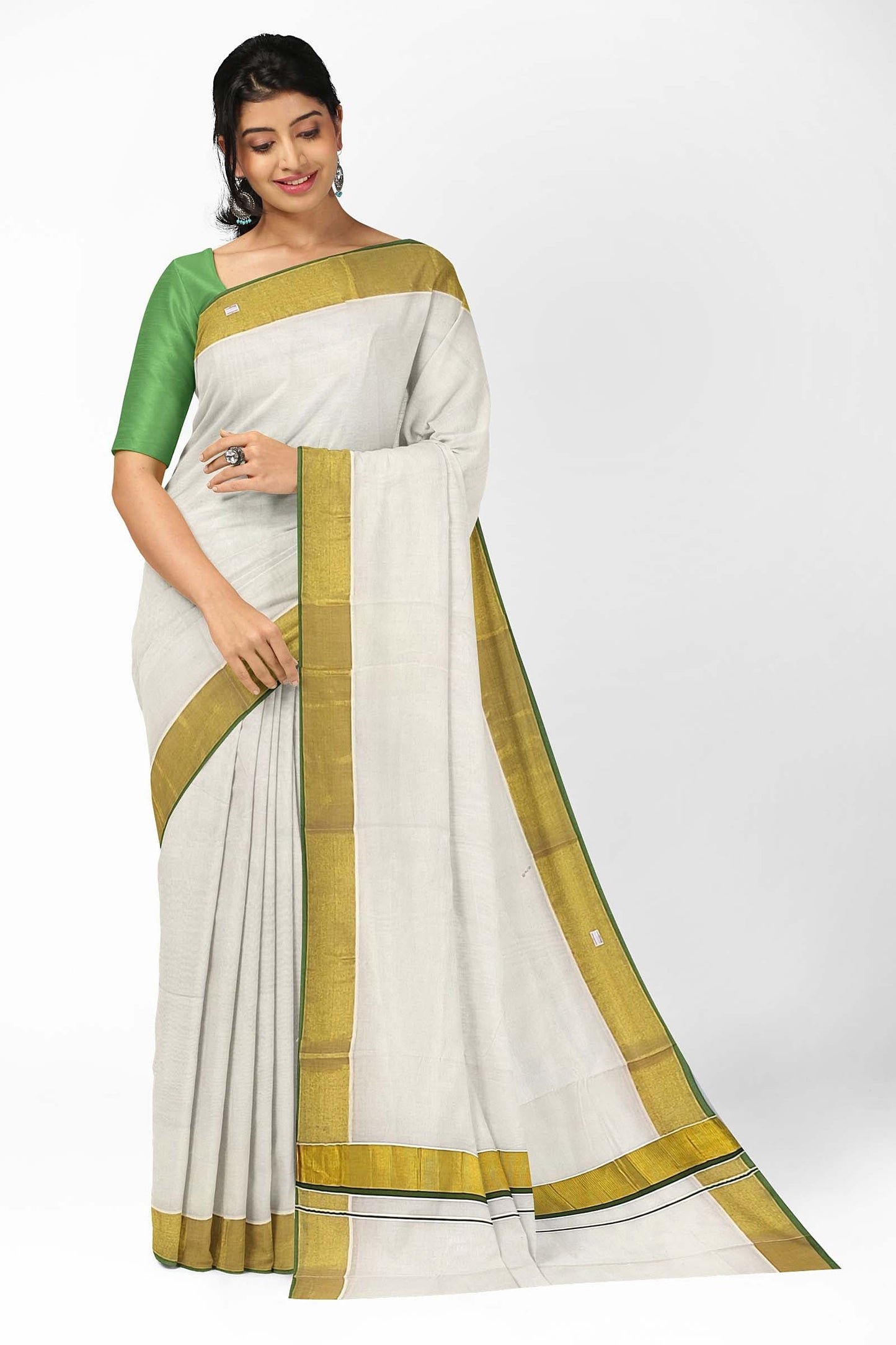 Kerala Kasavu Saree for Women