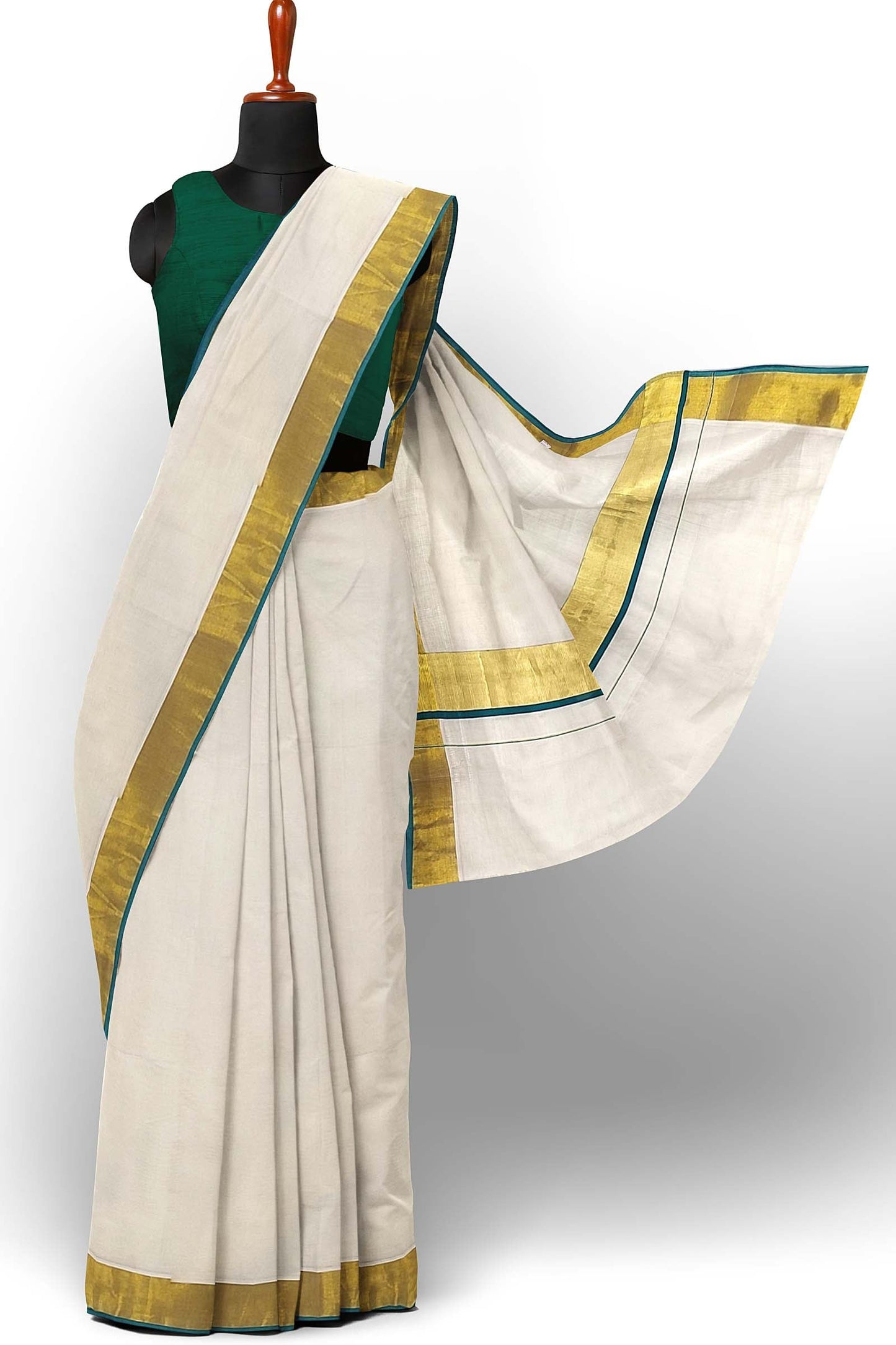 Kerala Kasavu Saree for Women
