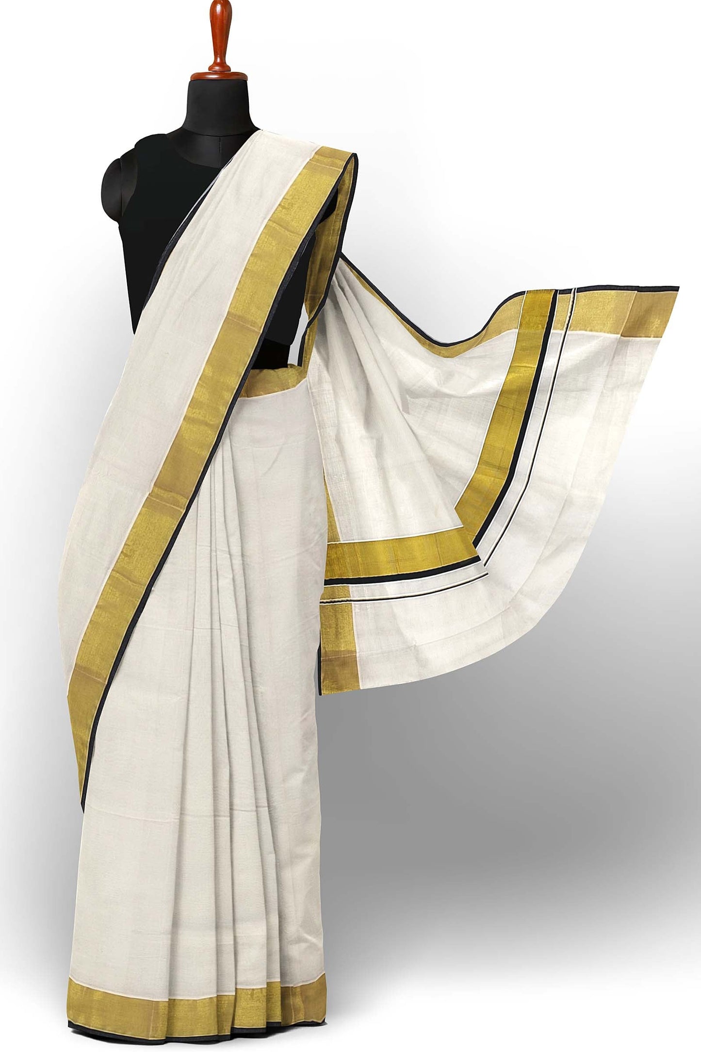 Kerala Kasavu Saree for Women