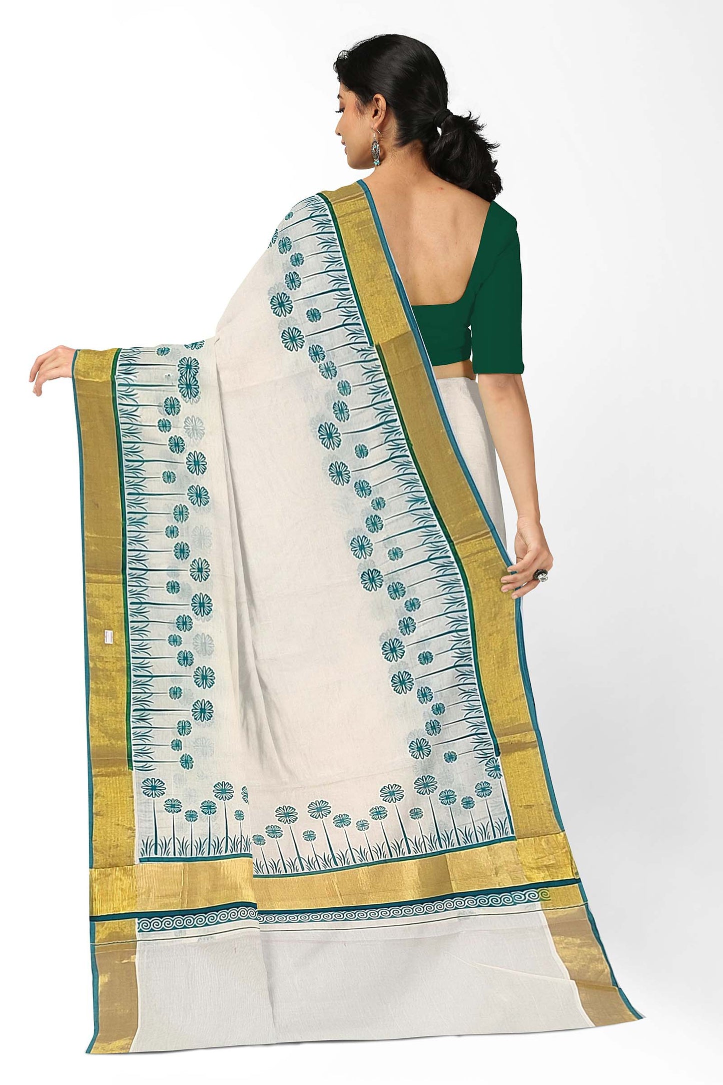 Kerala Printed Saree for Women