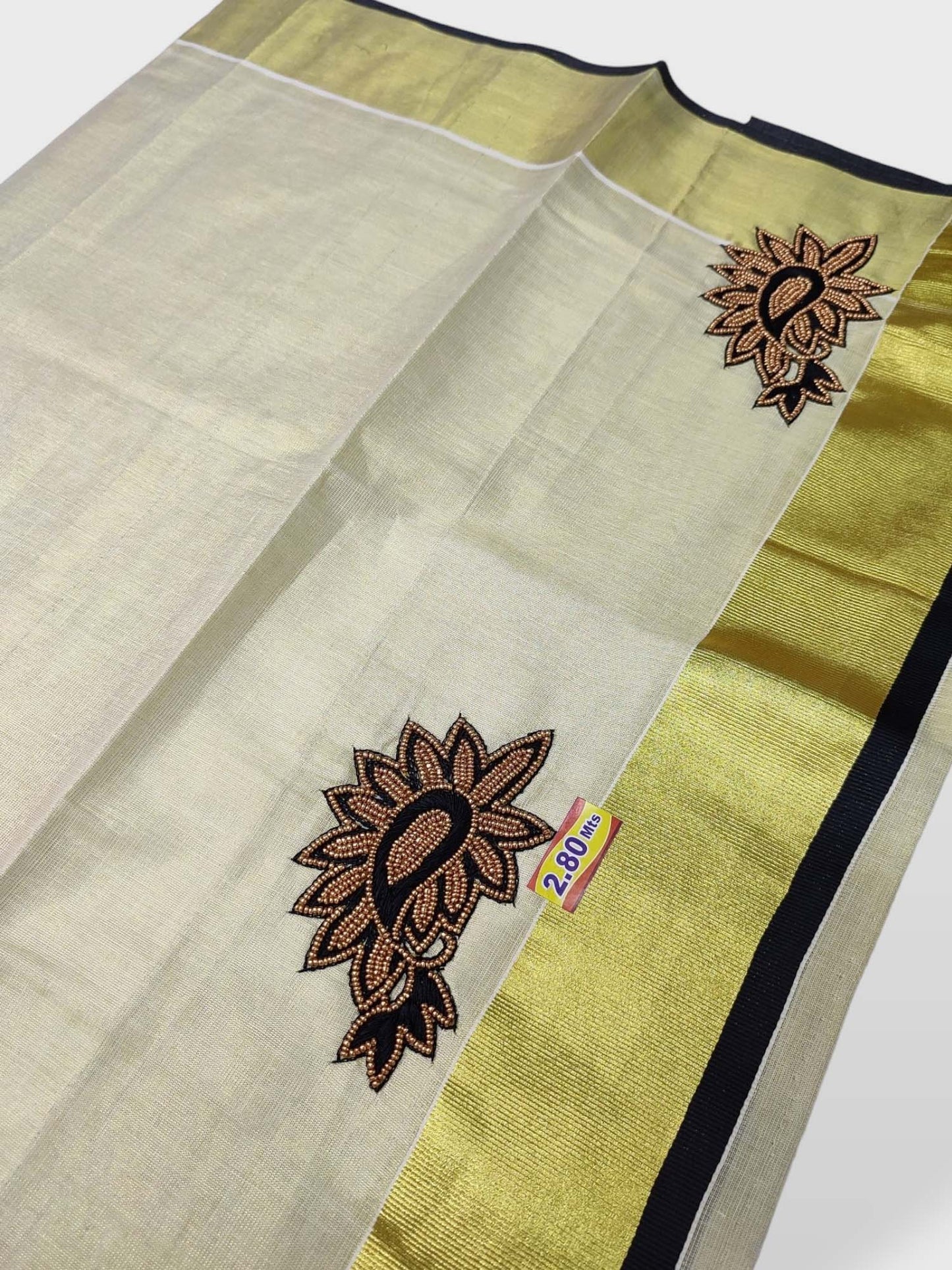 Kerala Single Printed Set Mundu Neriyathum