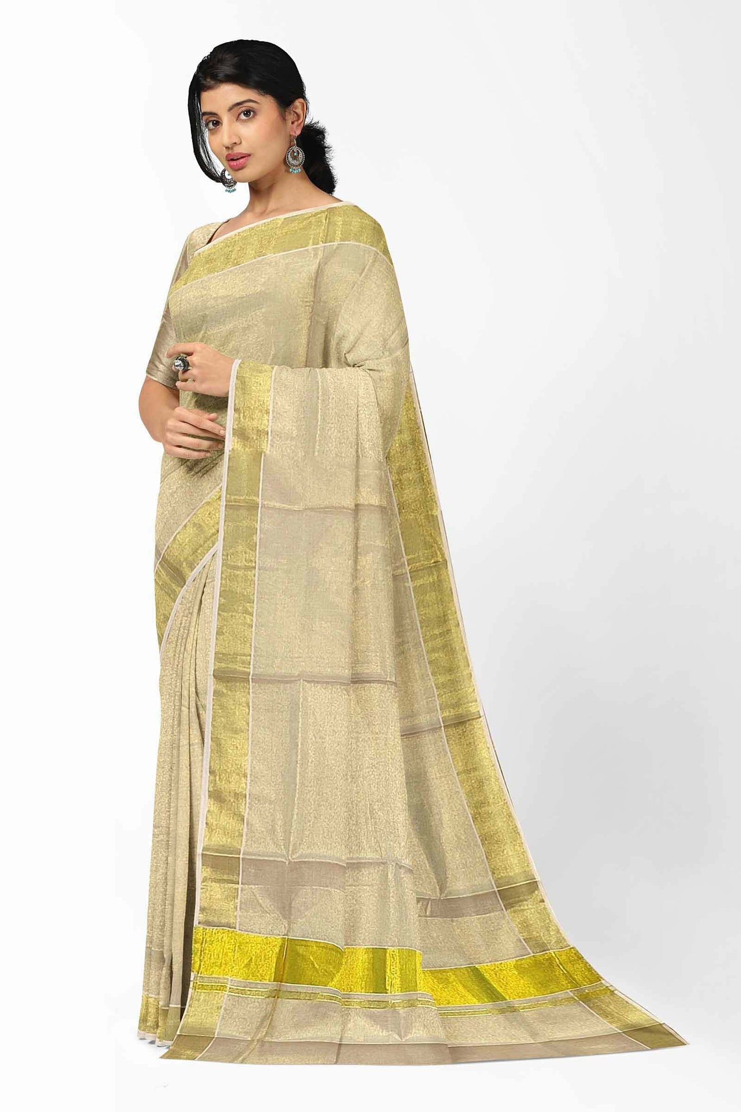 Kerala Tissue Saree for Women