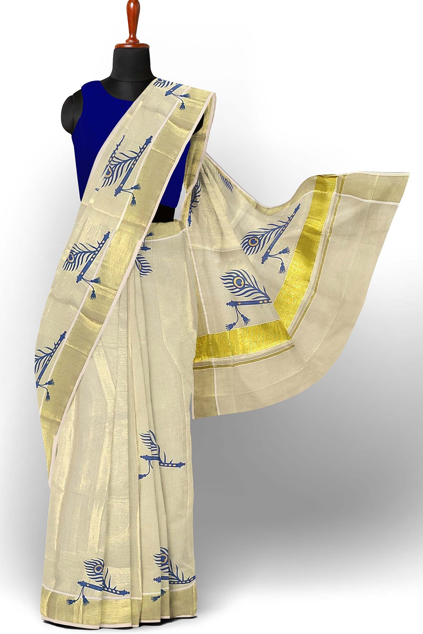 Kerala Tissue Saree for Women