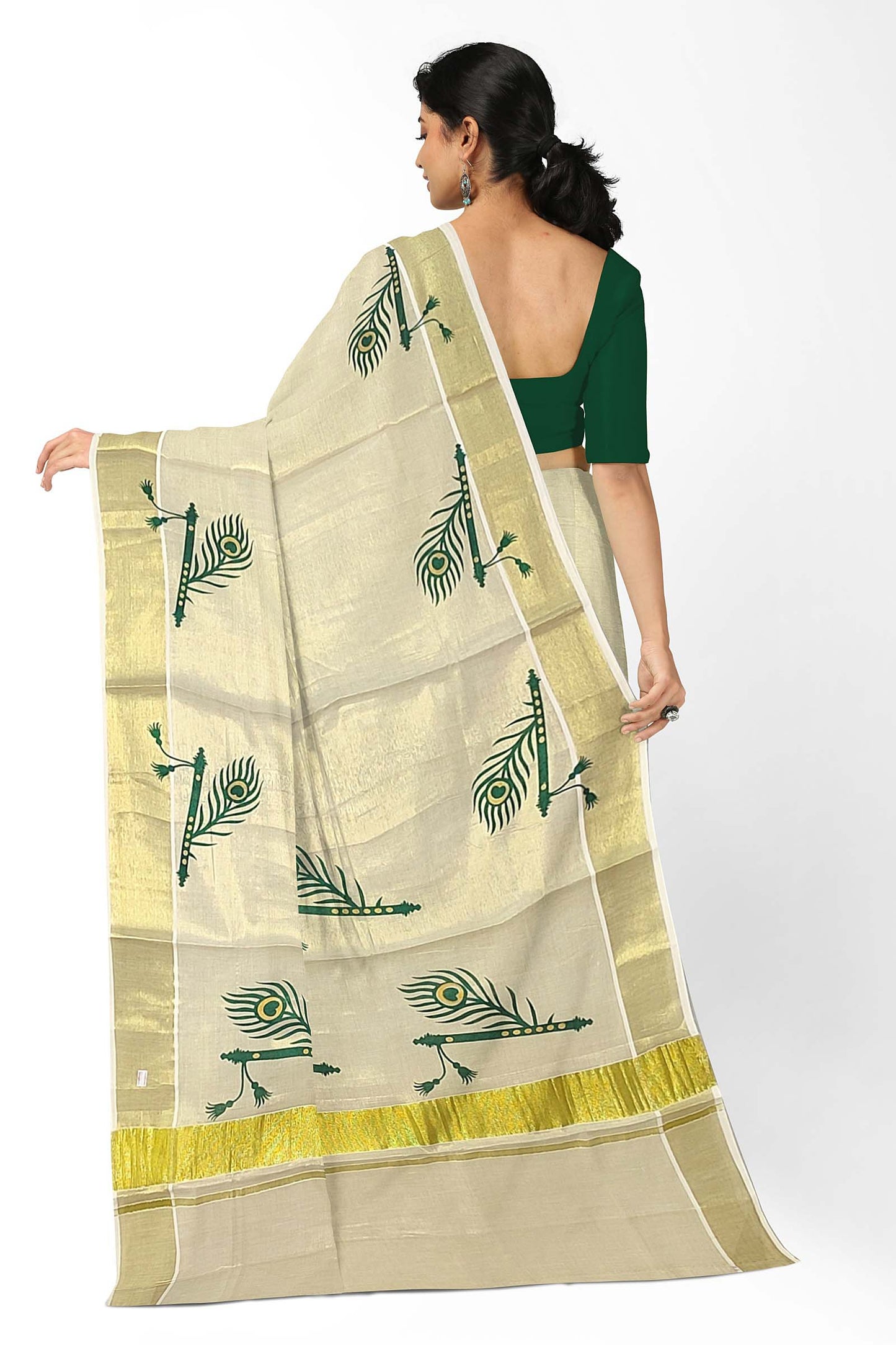 Kerala Tissue Saree for Women