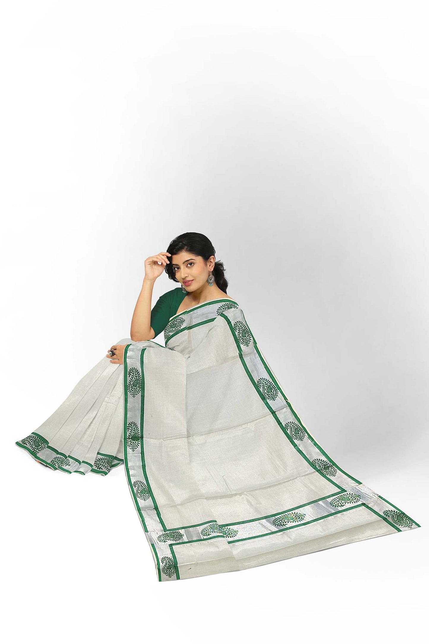Kerala Tissue Saree for Women